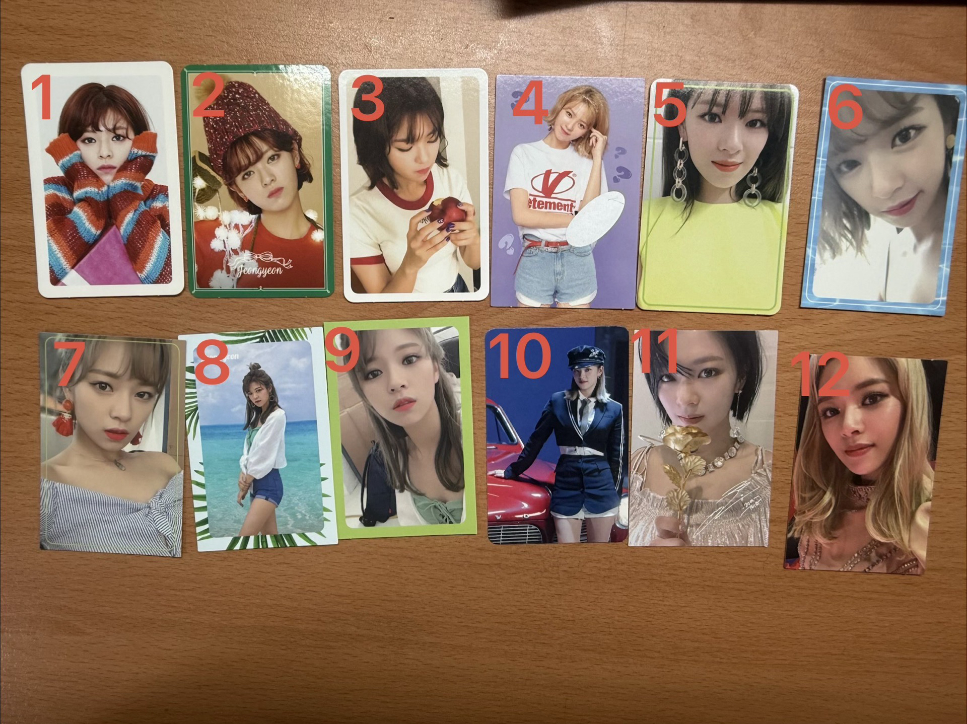 TWICE定延專卡區