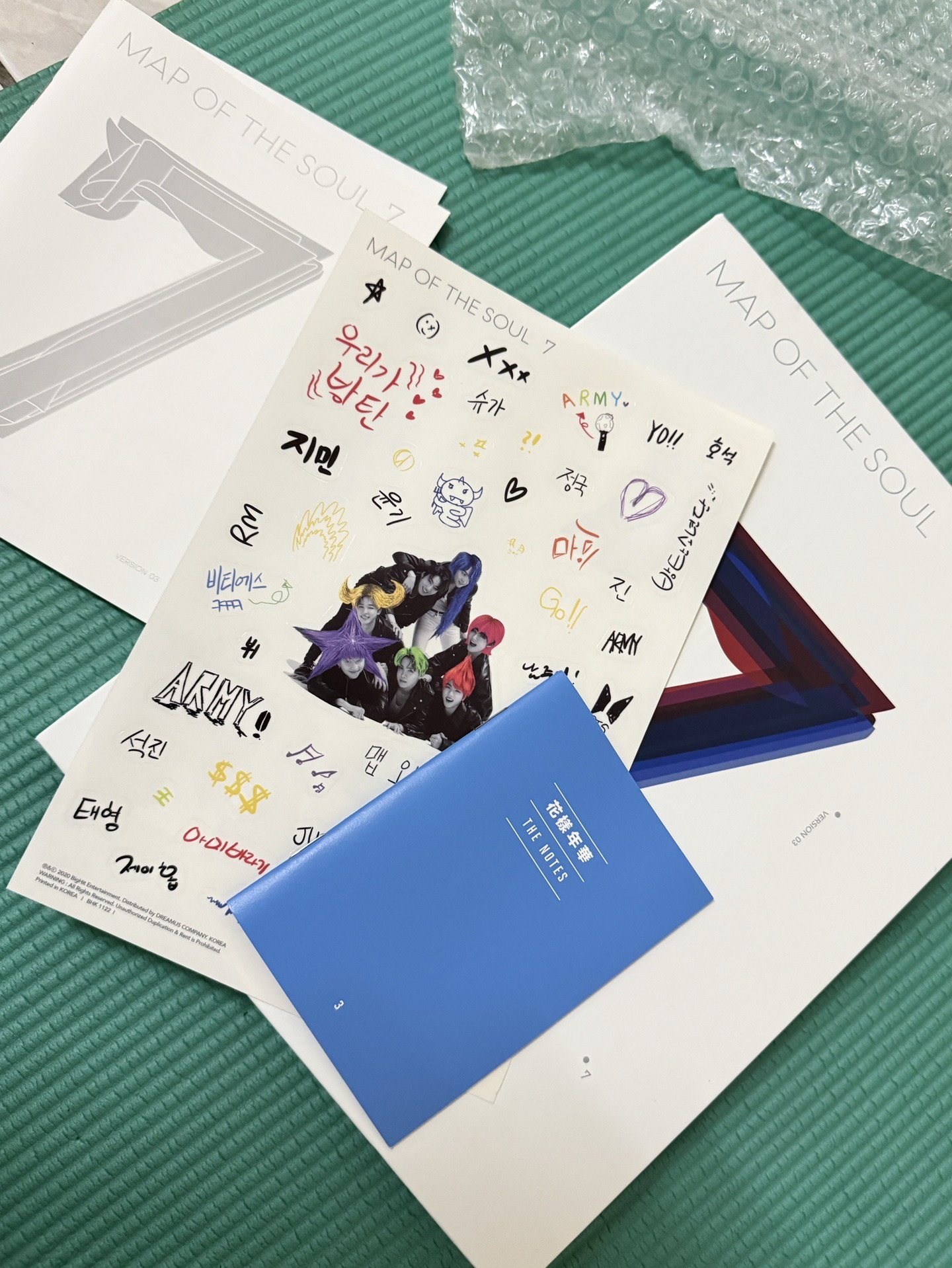 Map Of Soul 專輯（僅無小卡與明信片）