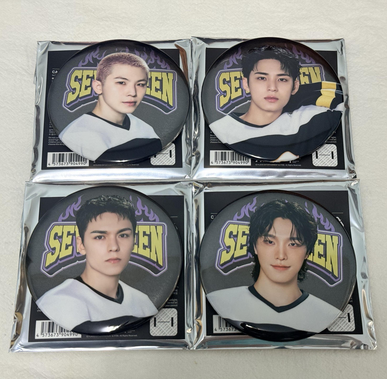 勳 奎 率 燦 4顆一起售