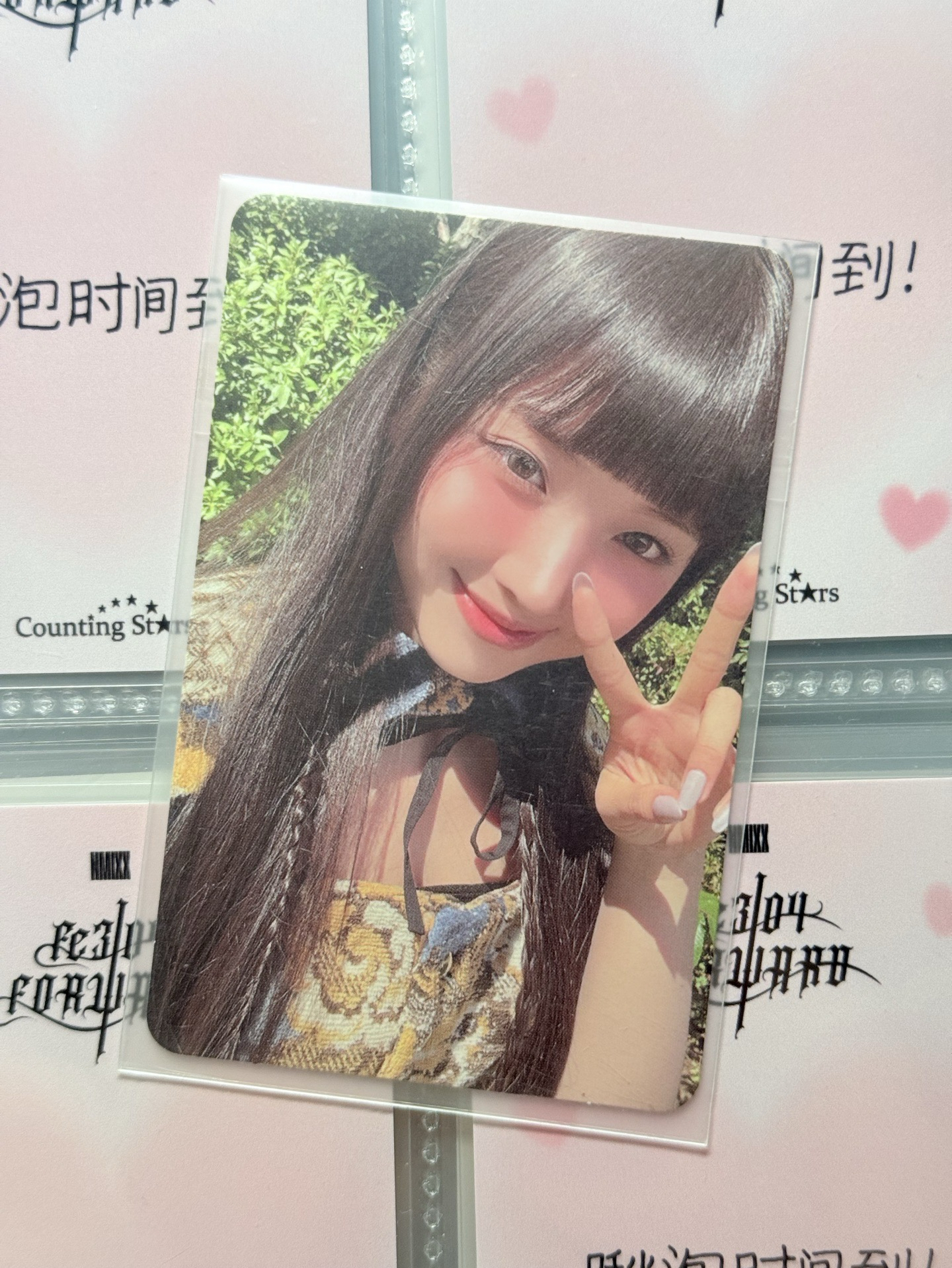 NMIXX Jiwoo 港澳行李吊牌友