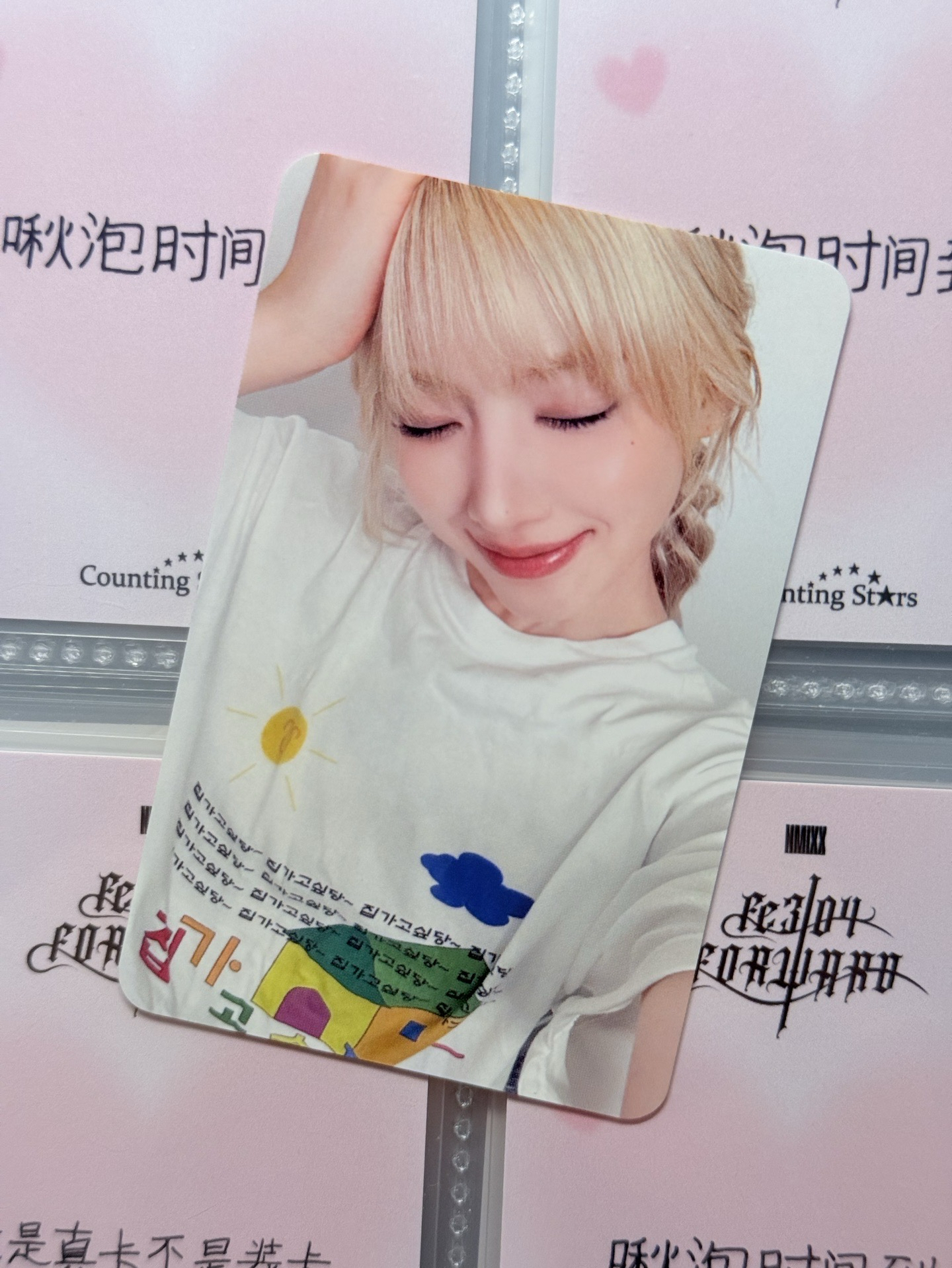 NMIXX Jiwoo 港澳行李吊牌友