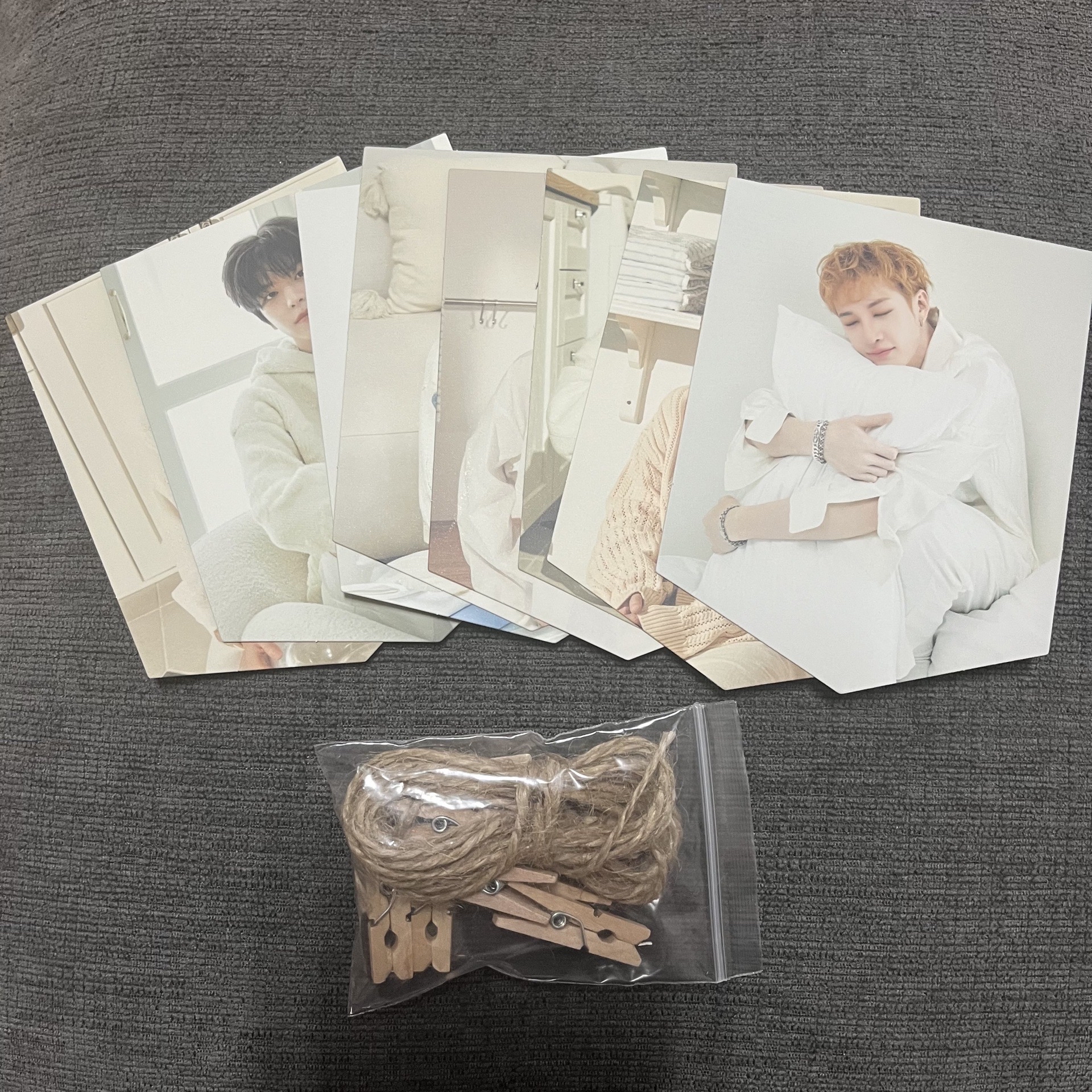 旗幟8張+繩子夾子