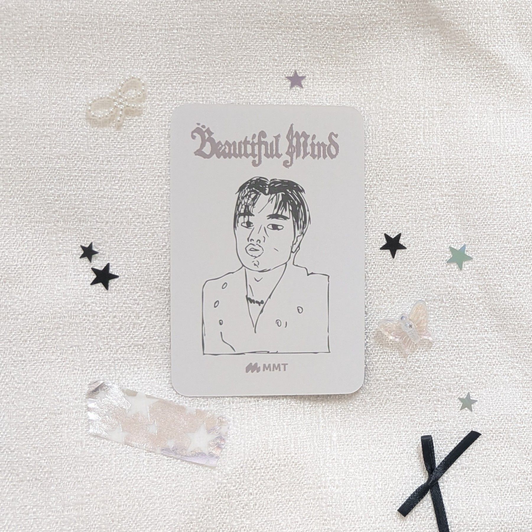 ⚫ Beautiful Mind mmt線上簽售卡 愚人節酥