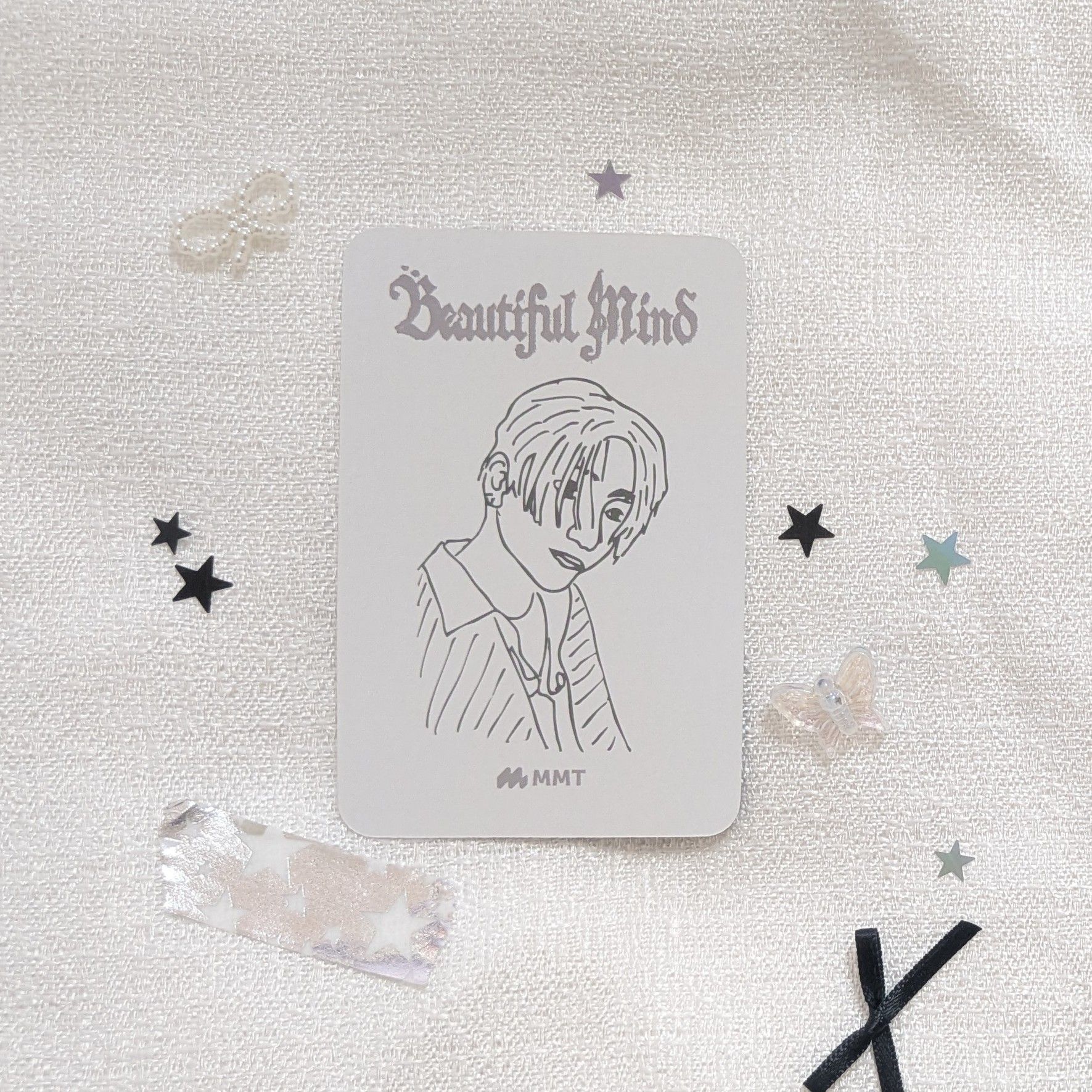 ⚫ Beautiful Mind mmt線上簽售卡 愚人節槍