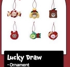 BBNEXDO聖誕隨機吊飾