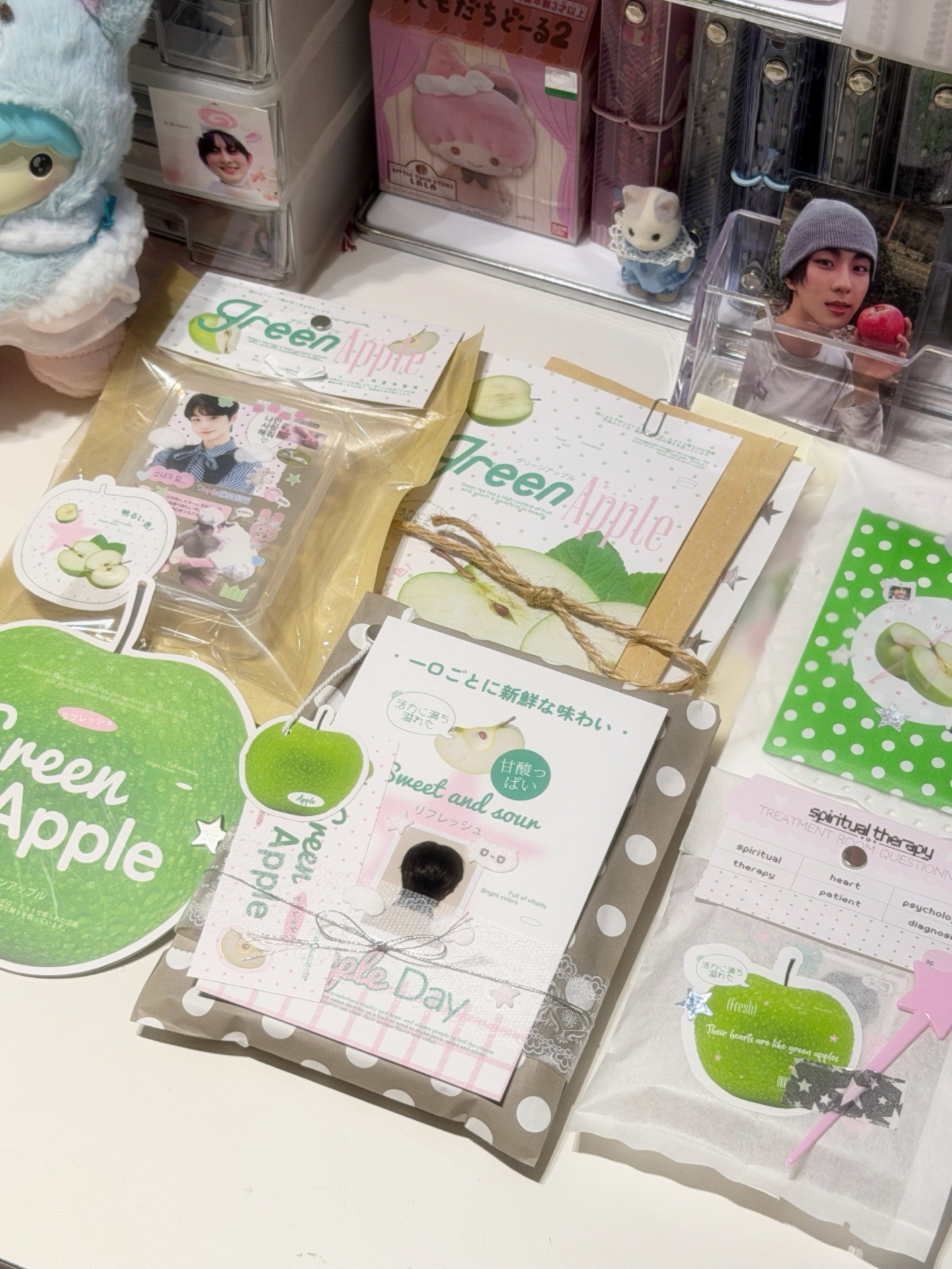 ꒰ 美樂蒂冬季雪人吊飾 ꒱