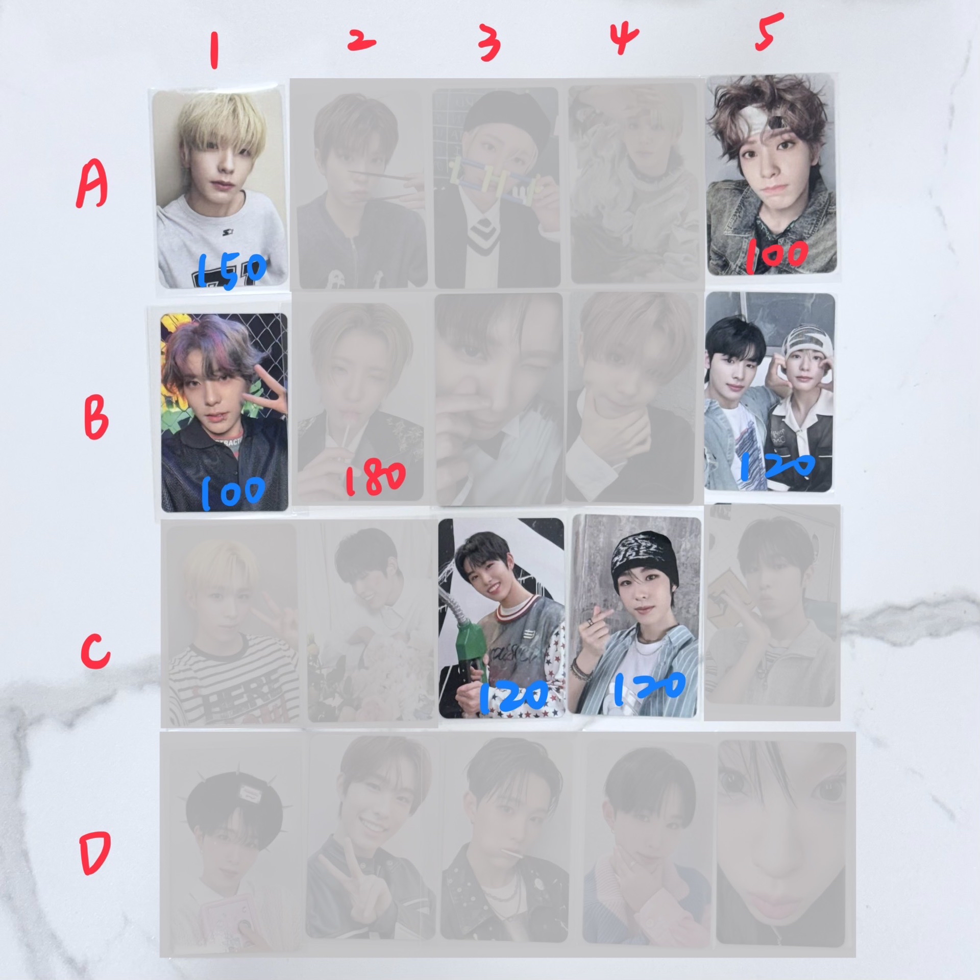 YUKI HYUI 紅字金額1:1帶黑字 勿直拍