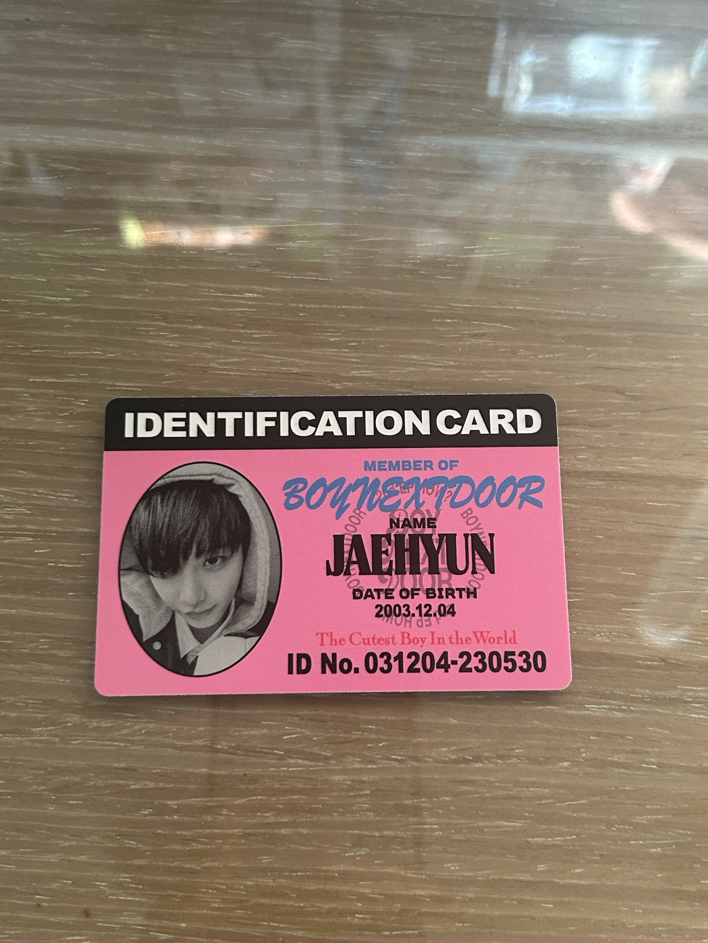 Boynextdoor HOW？ ID卡