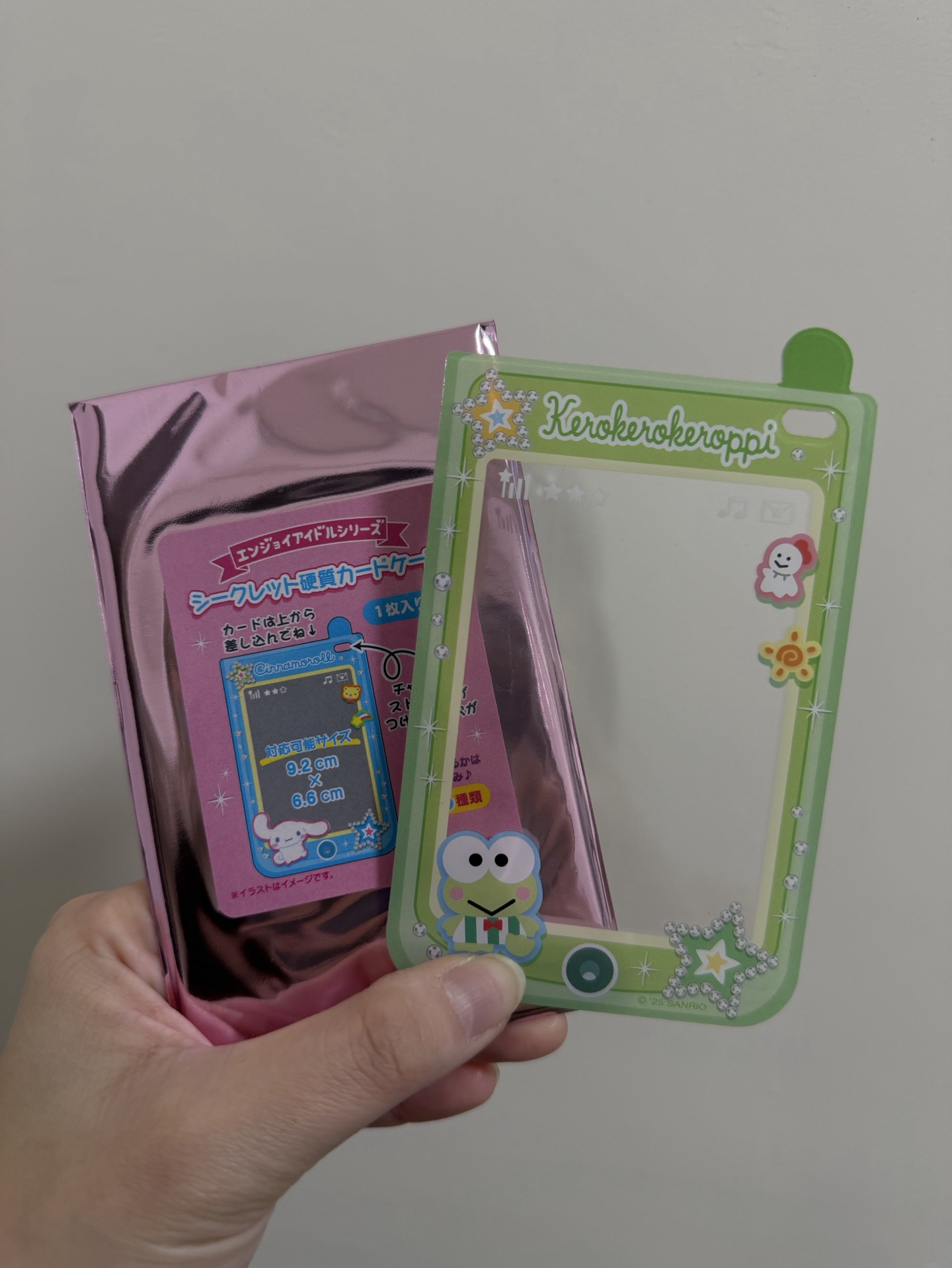 三麗鷗 復古手機硬卡套 大眼蛙