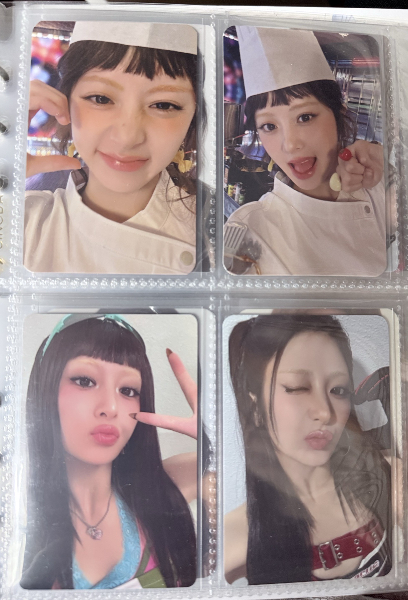 廚師允盤 四張不拆