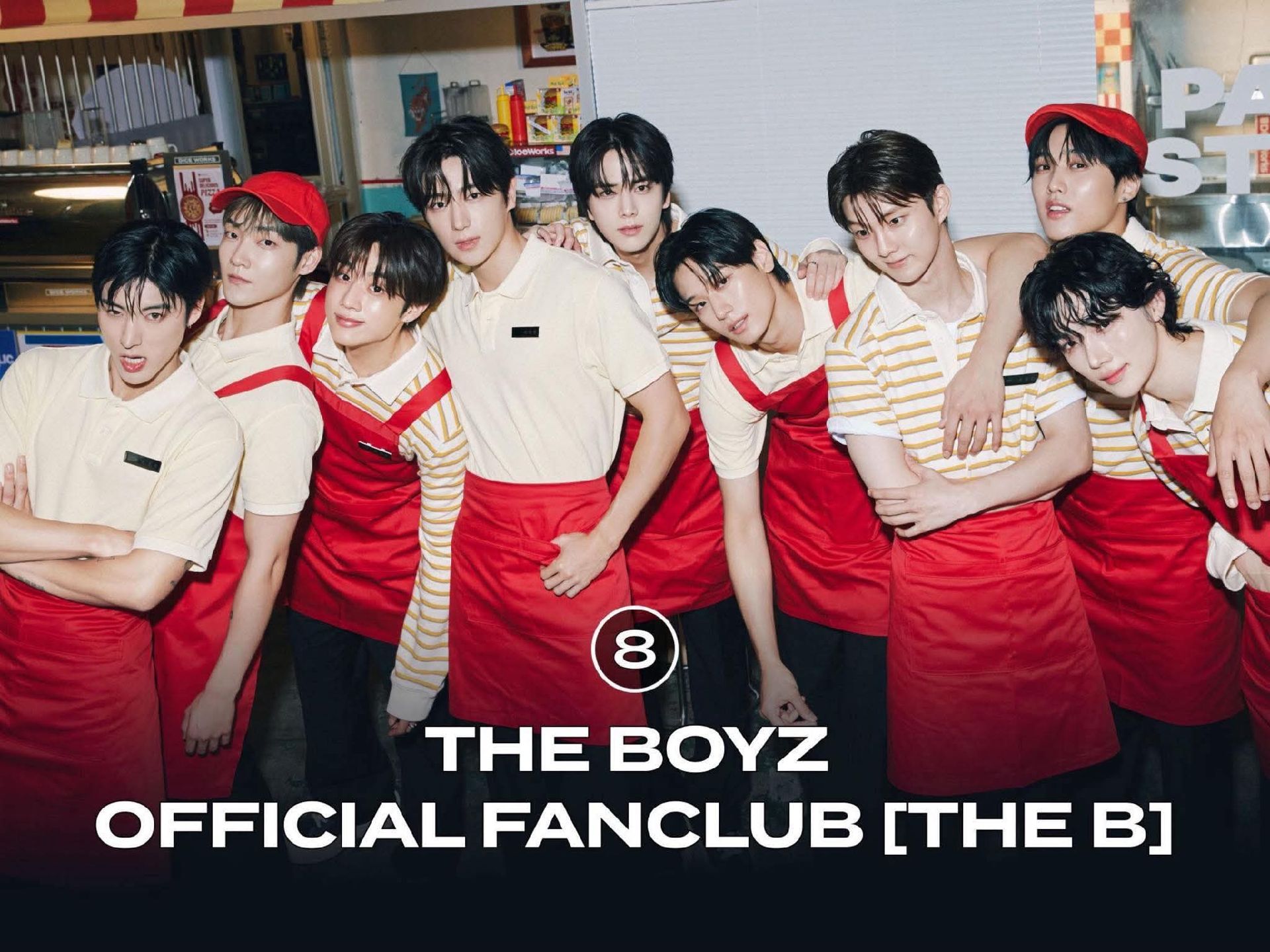 THE BOYZ OFFICIAL FANCLUB [THEB] 7 BOYZ BURGER SHOP