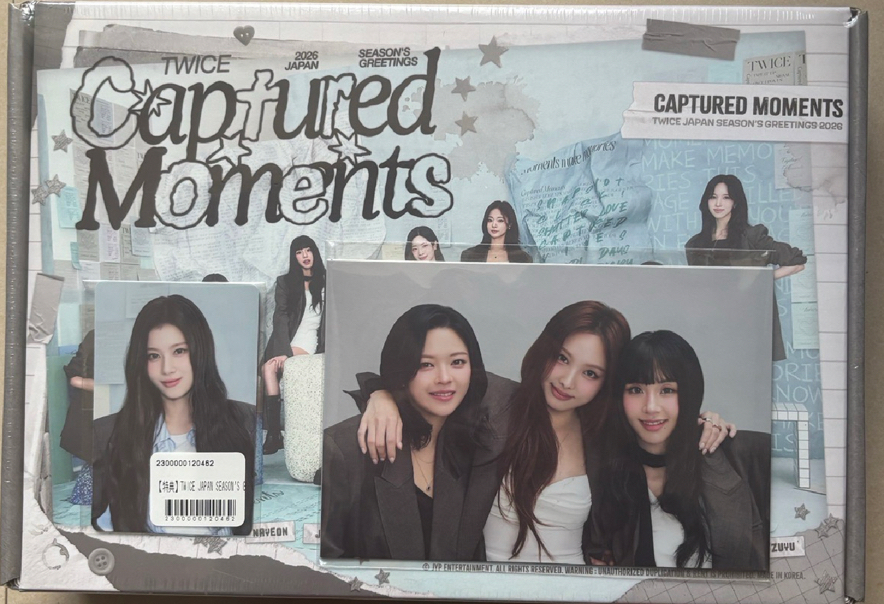 TWICE 2026日本年曆 SANA小卡 明信片