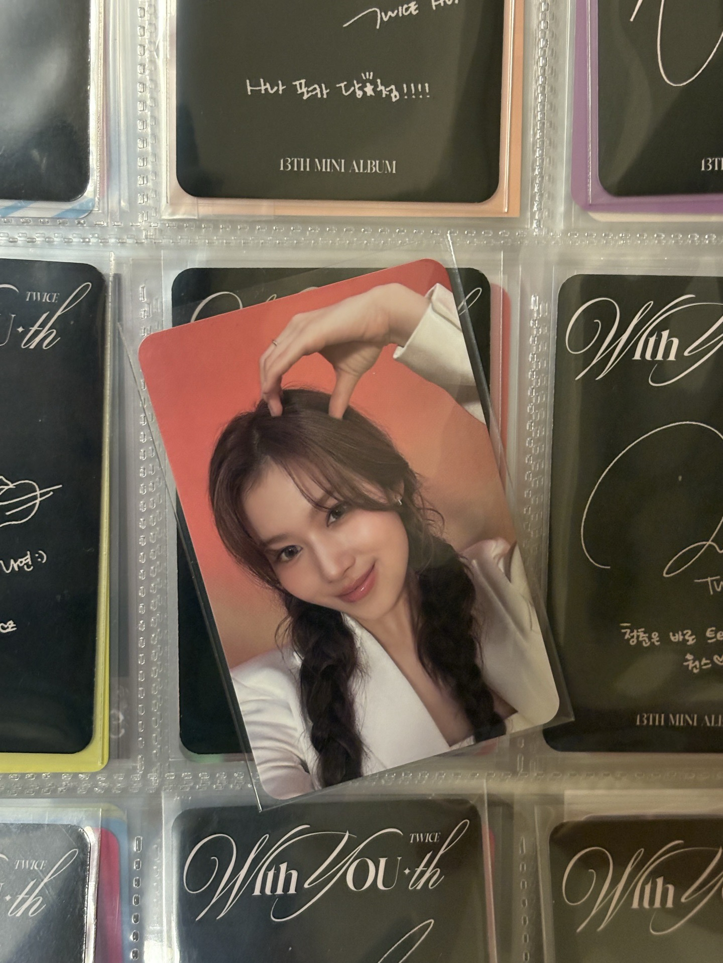 With youth 紗專卡💜