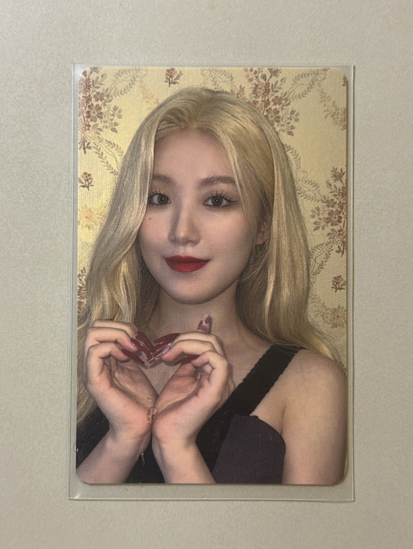 i-dle I LOVE Target 美版 特典 比心刷