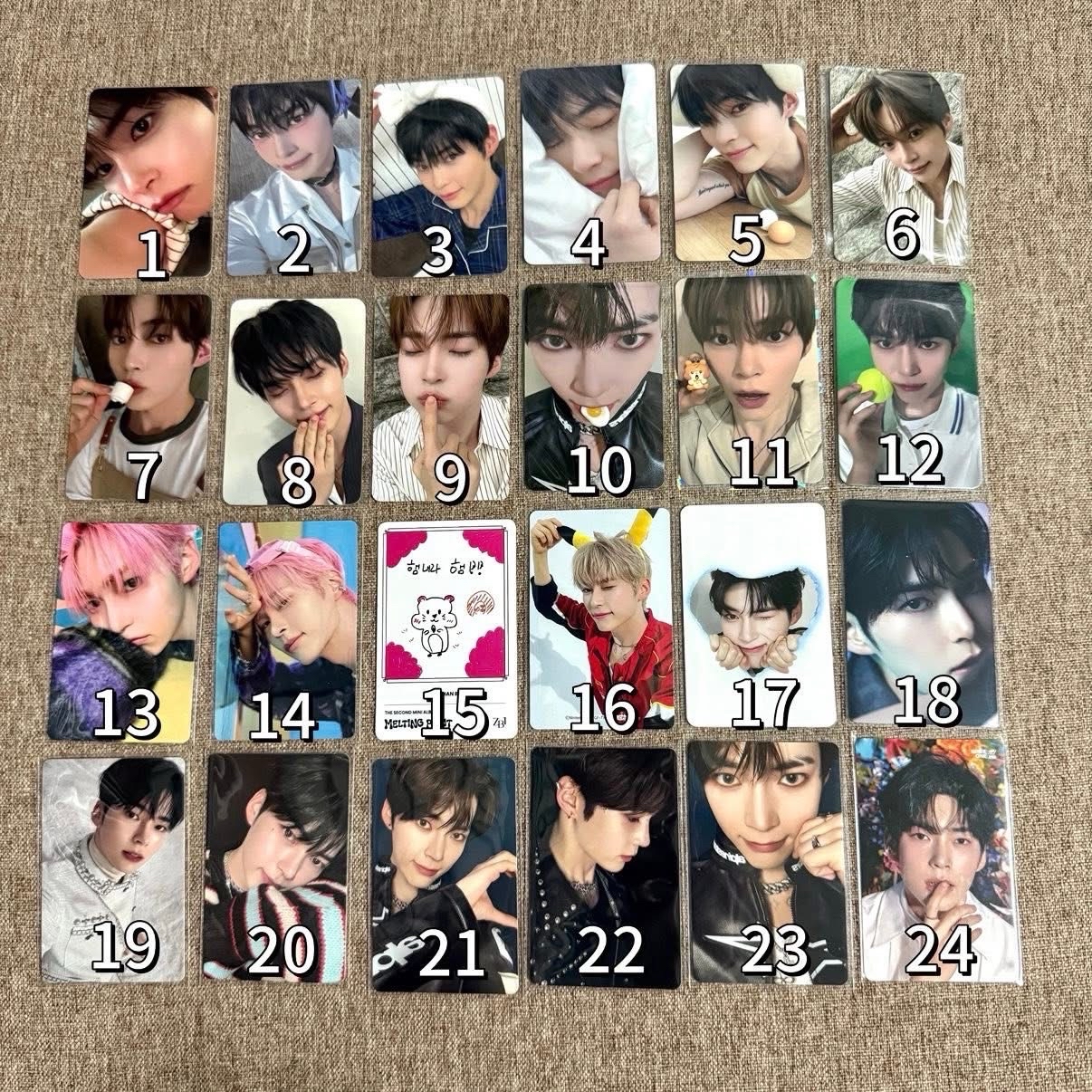 ZB1成韓彬 專卡 特典卡