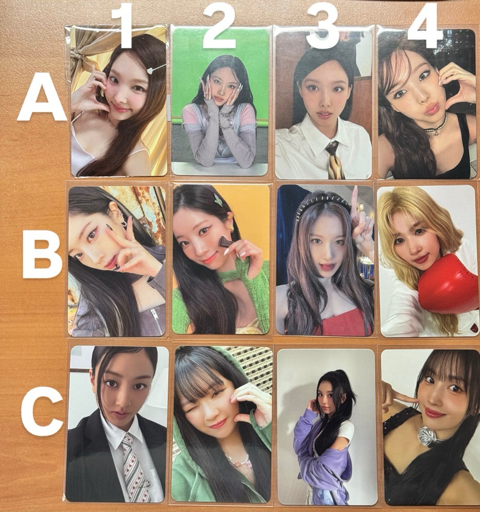 TWICE小卡（專卡均一價$30）