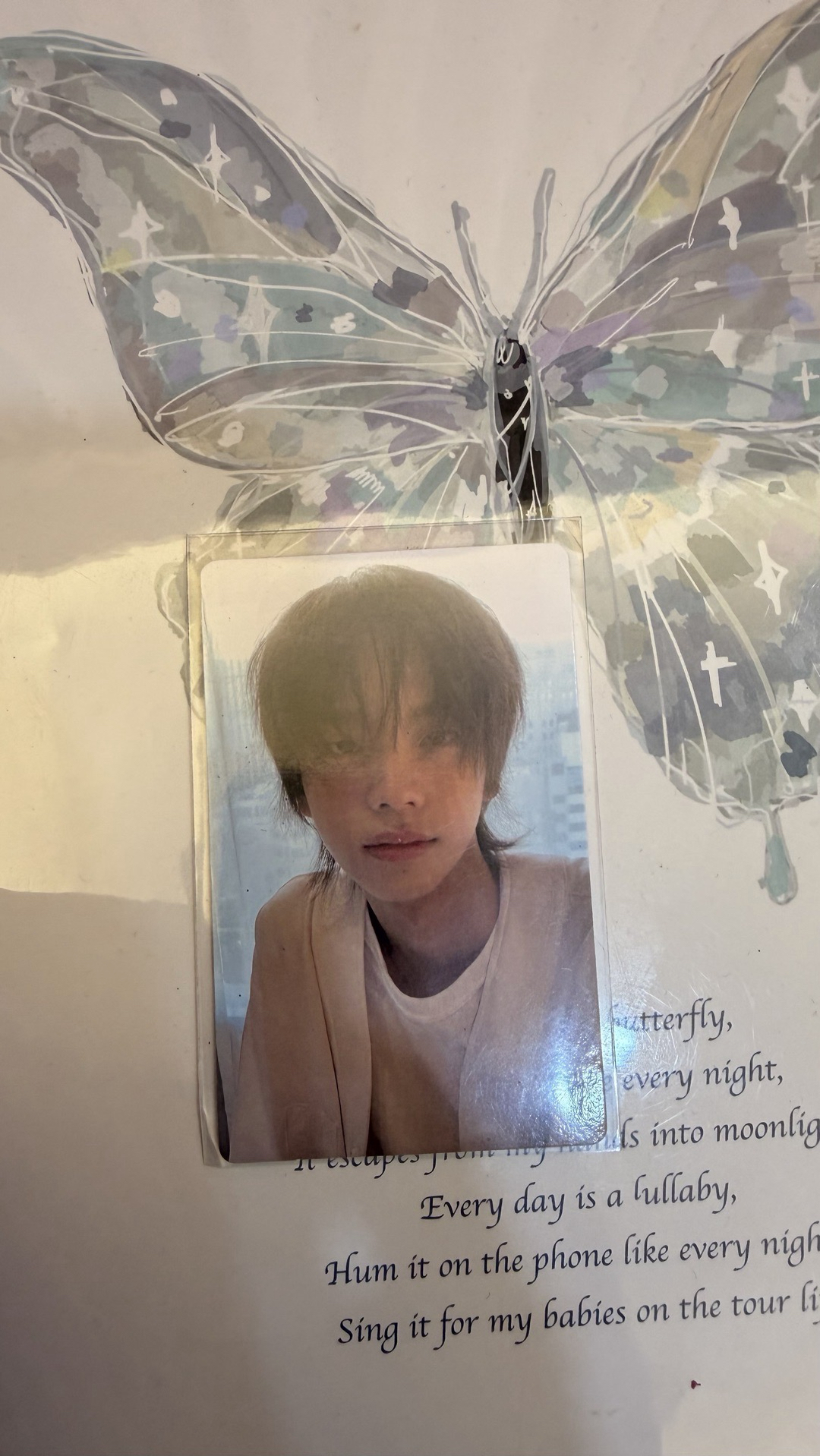 Sparkling Blue wvs 預售 特典卡 