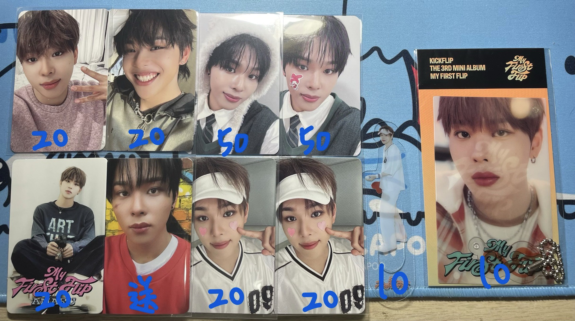 Kickflip 迷三 專卡跟內容物