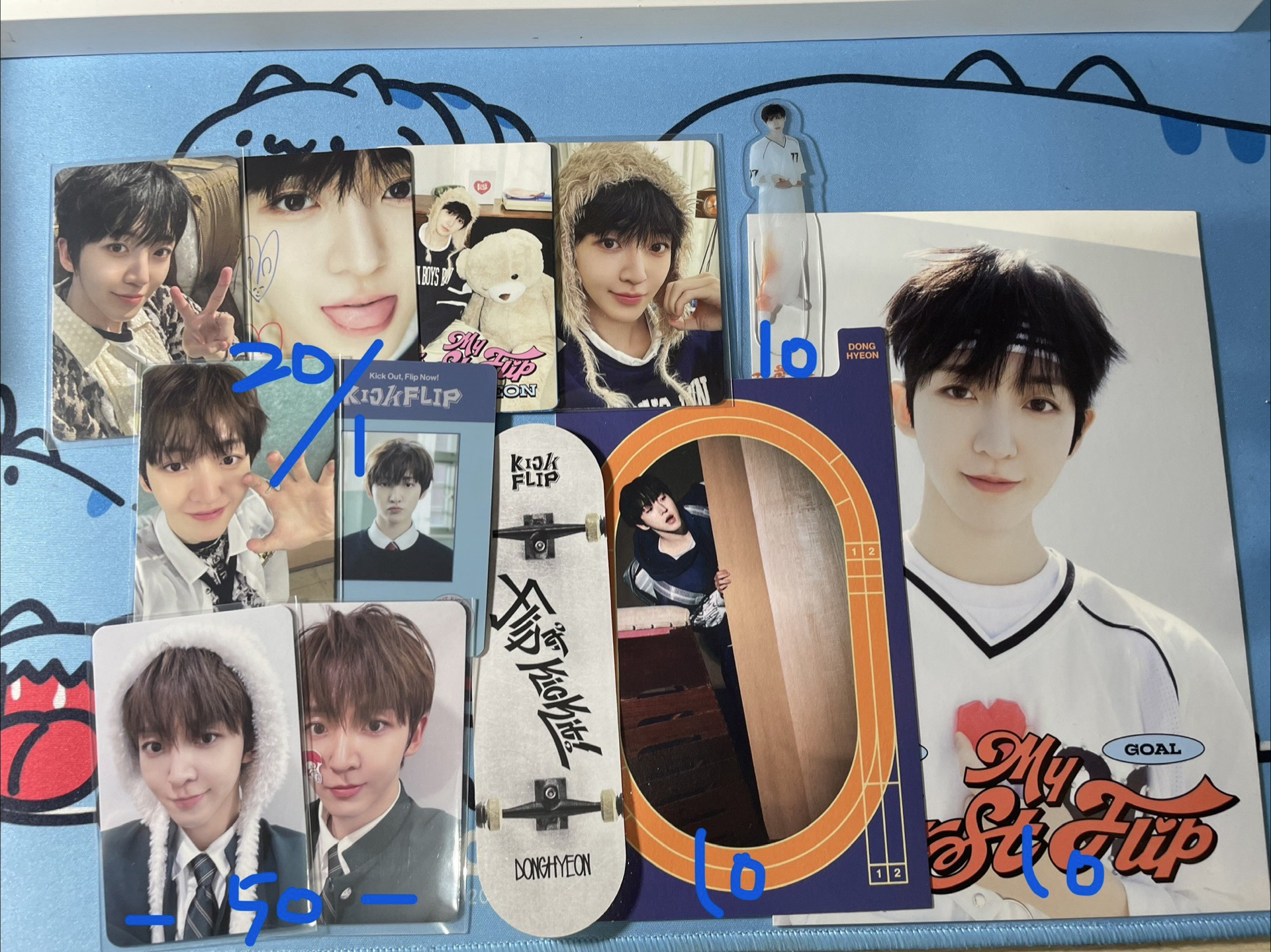 Kickflip 迷三 專卡跟內容物