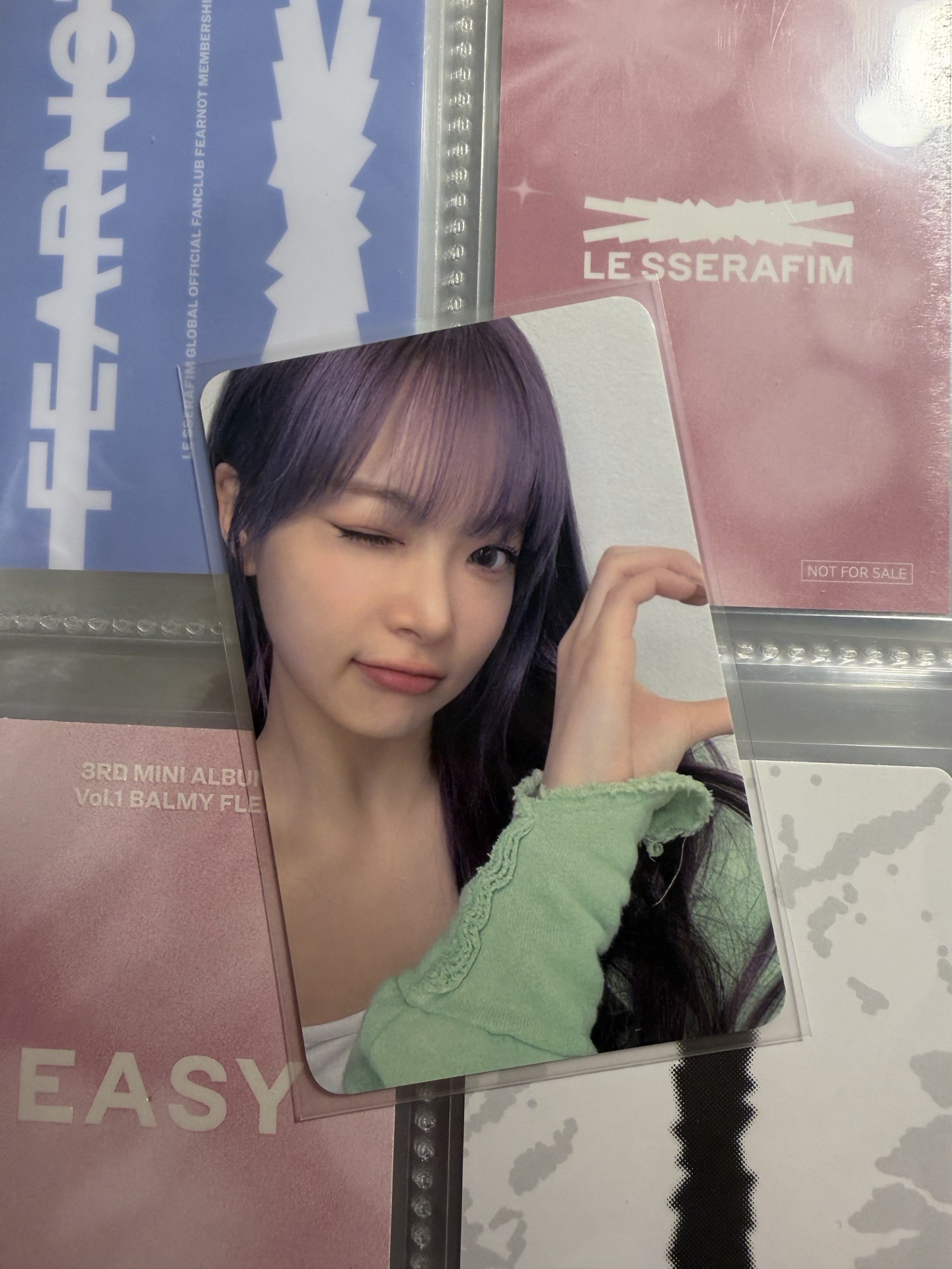 🎀Le sserafim easy sw2.0恩採