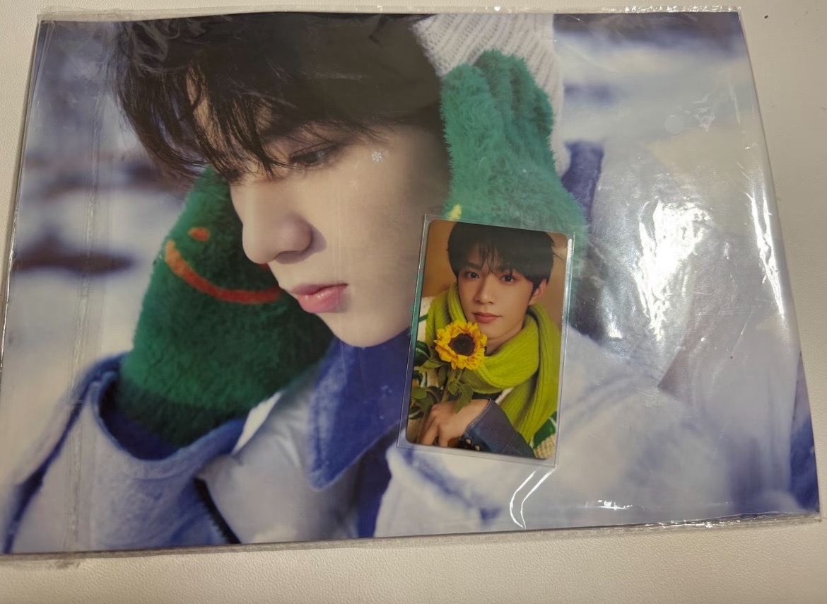 劉耀文冬日記憶團款（含大海報）