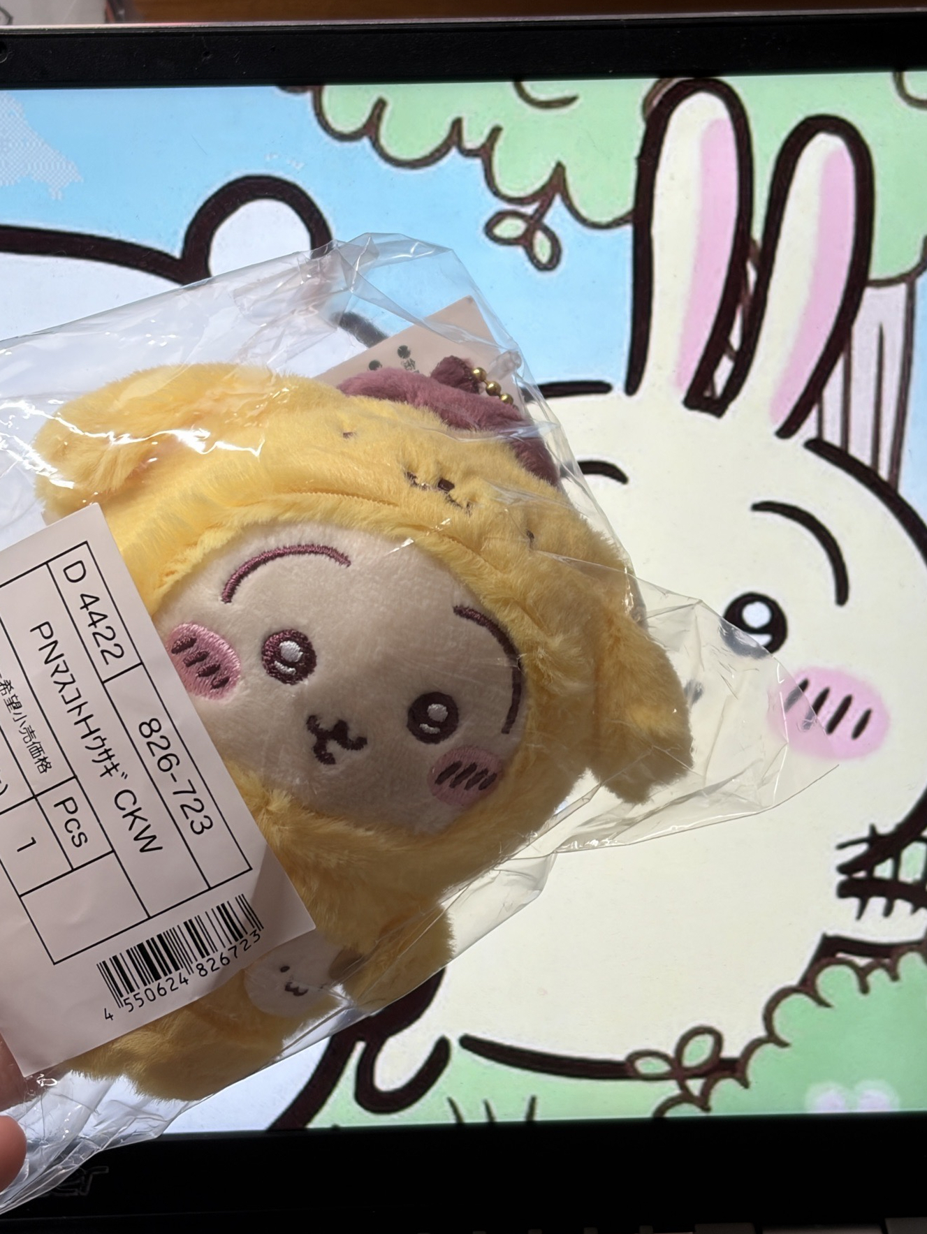 Chiikawa 三麗鷗聯名吊飾娃 烏薩奇 兔兔