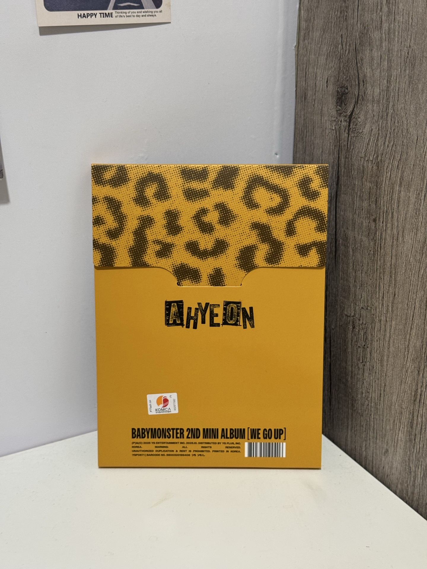 PATTERN VER./AHYEON單封🦋