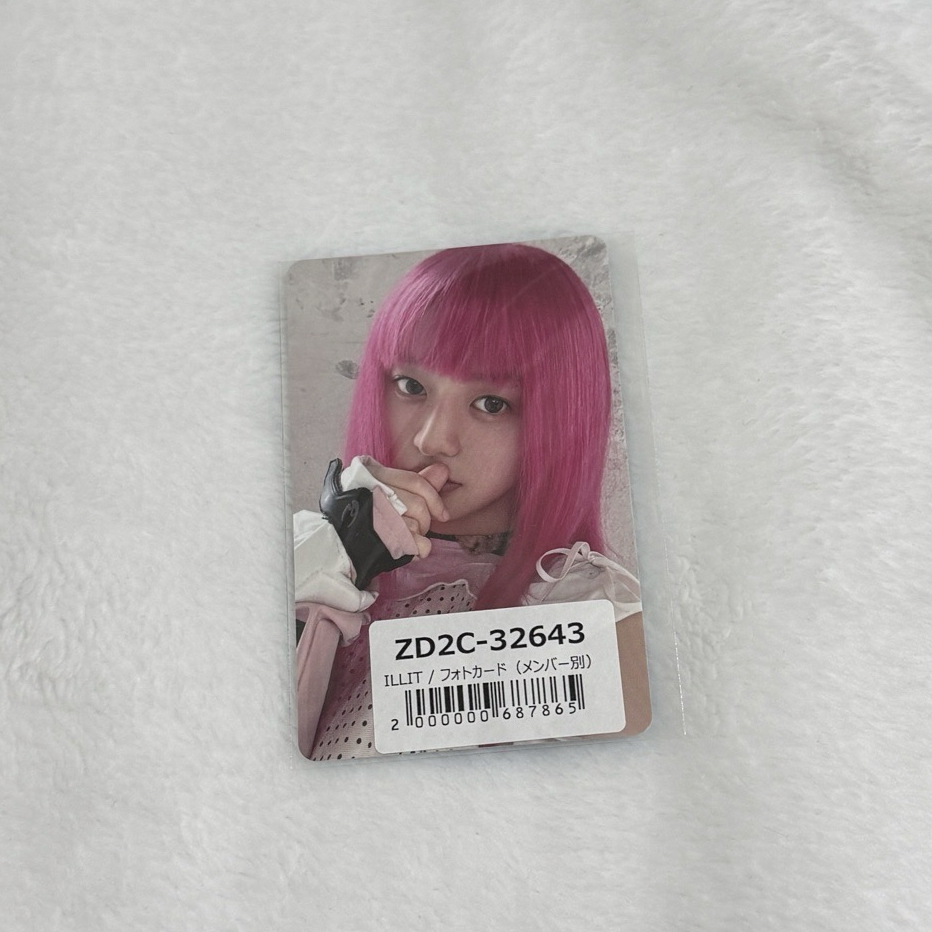 Minju 環球 預售 特典卡