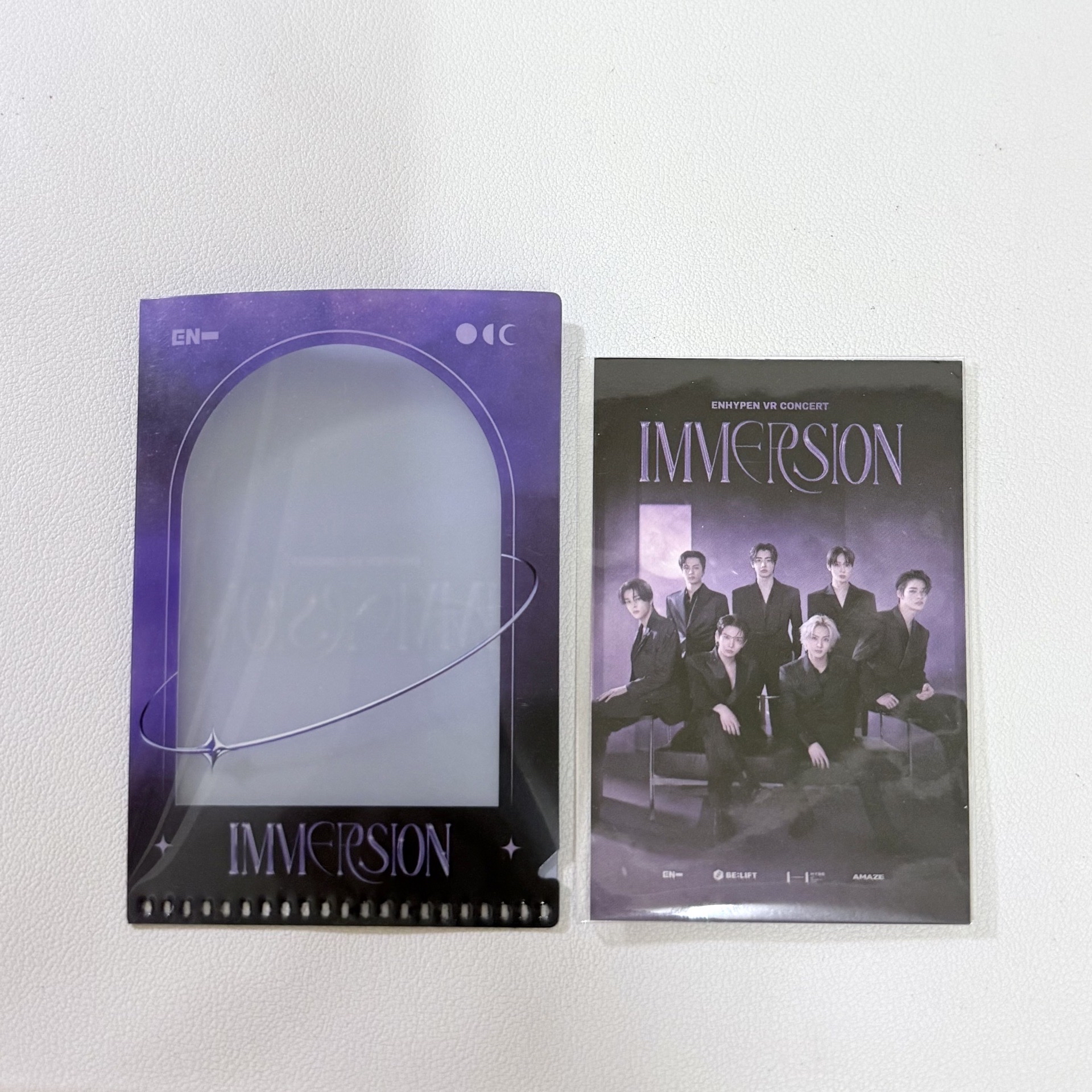 VR末場特典 卡夾+照片