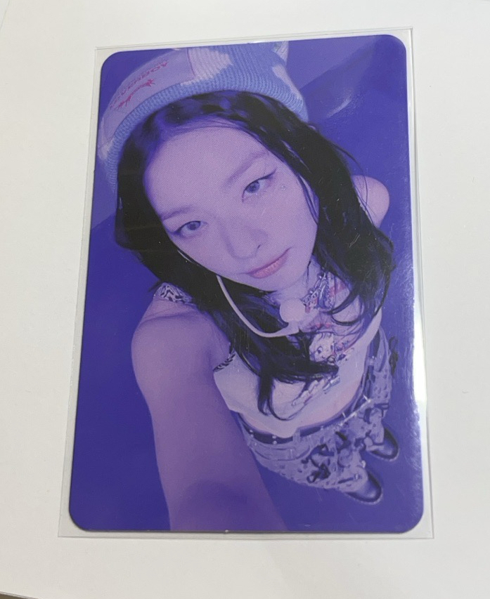 Birthday 專輯卡 瞪紫琪