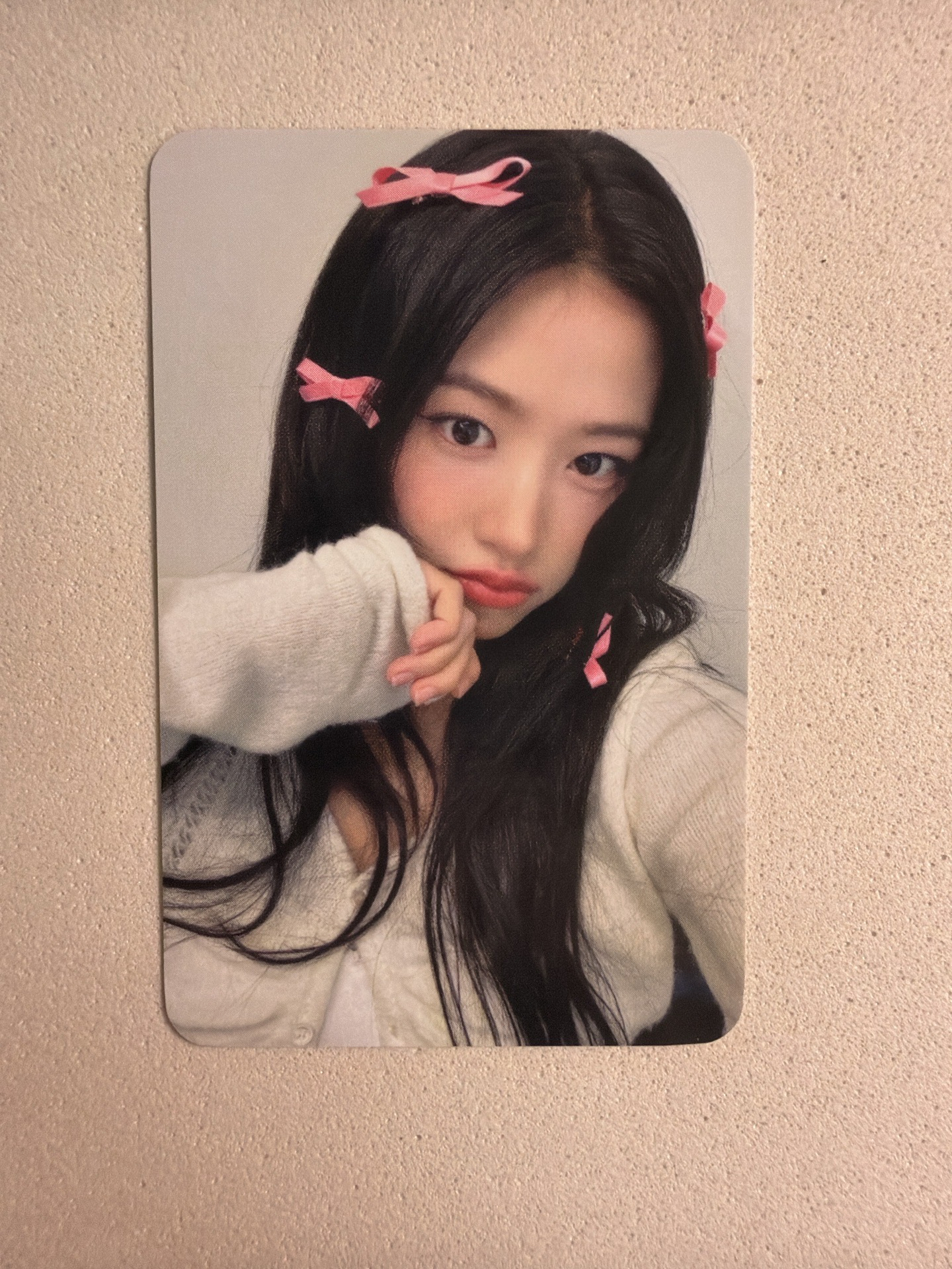 現貨當日出貨/IVE SECRET wm 6.0 幸運卡 蝴蝶結安