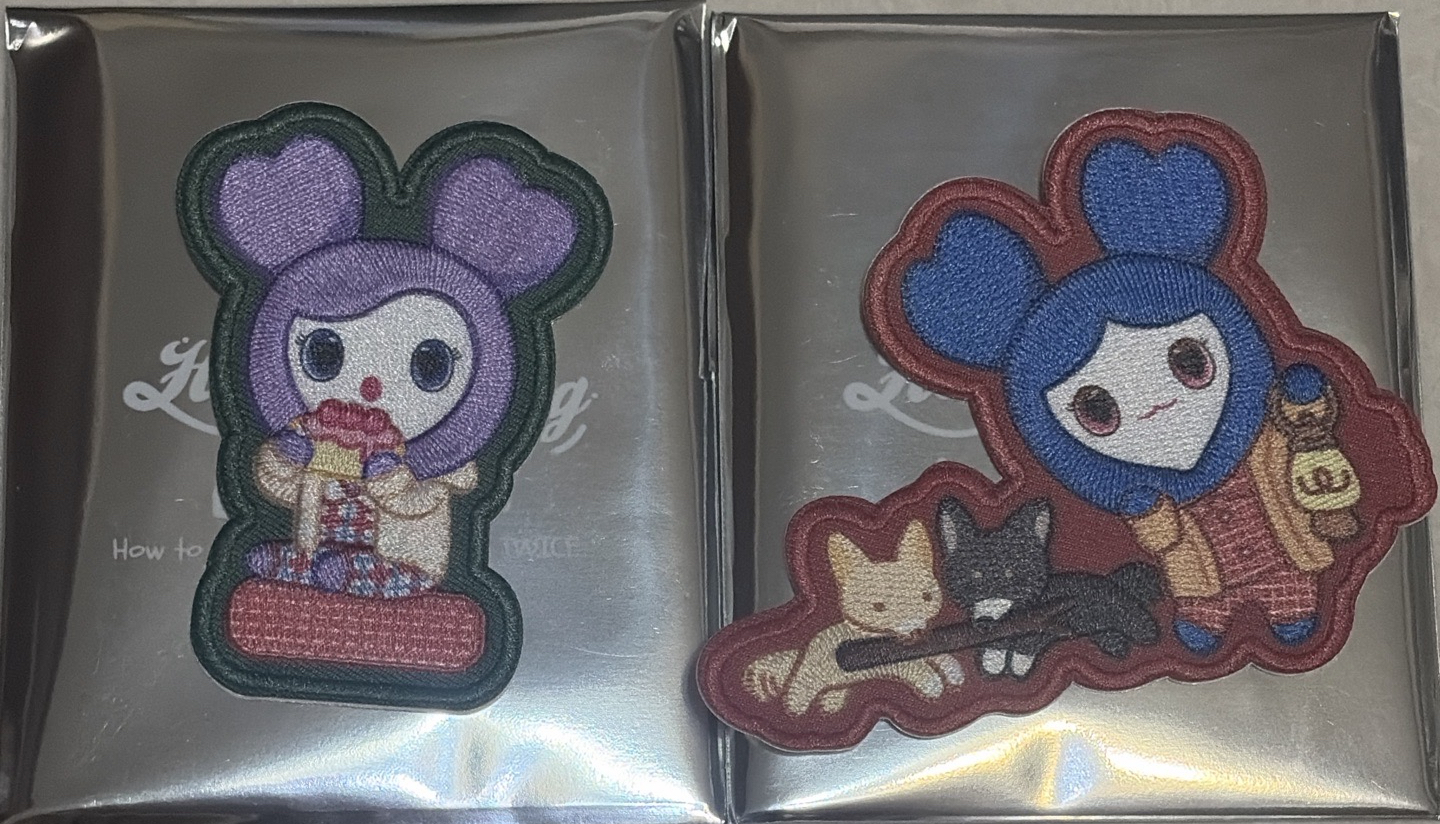 現貨✨TWICE 2025冬日 周邊 lovely 刺繡貼 布貼紙 貼紙 子瑜 sana