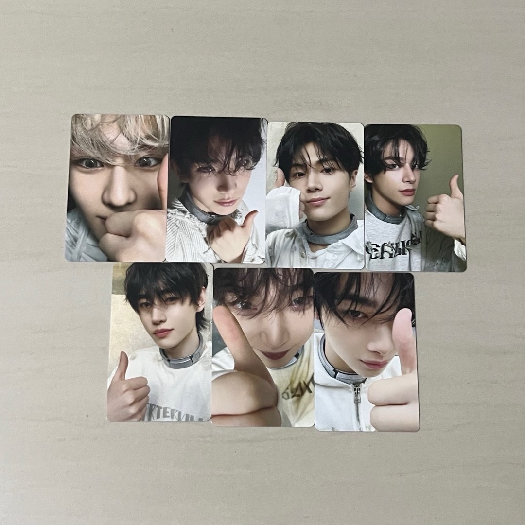 ENHYPEN 迷六 日咖單封特典卡 