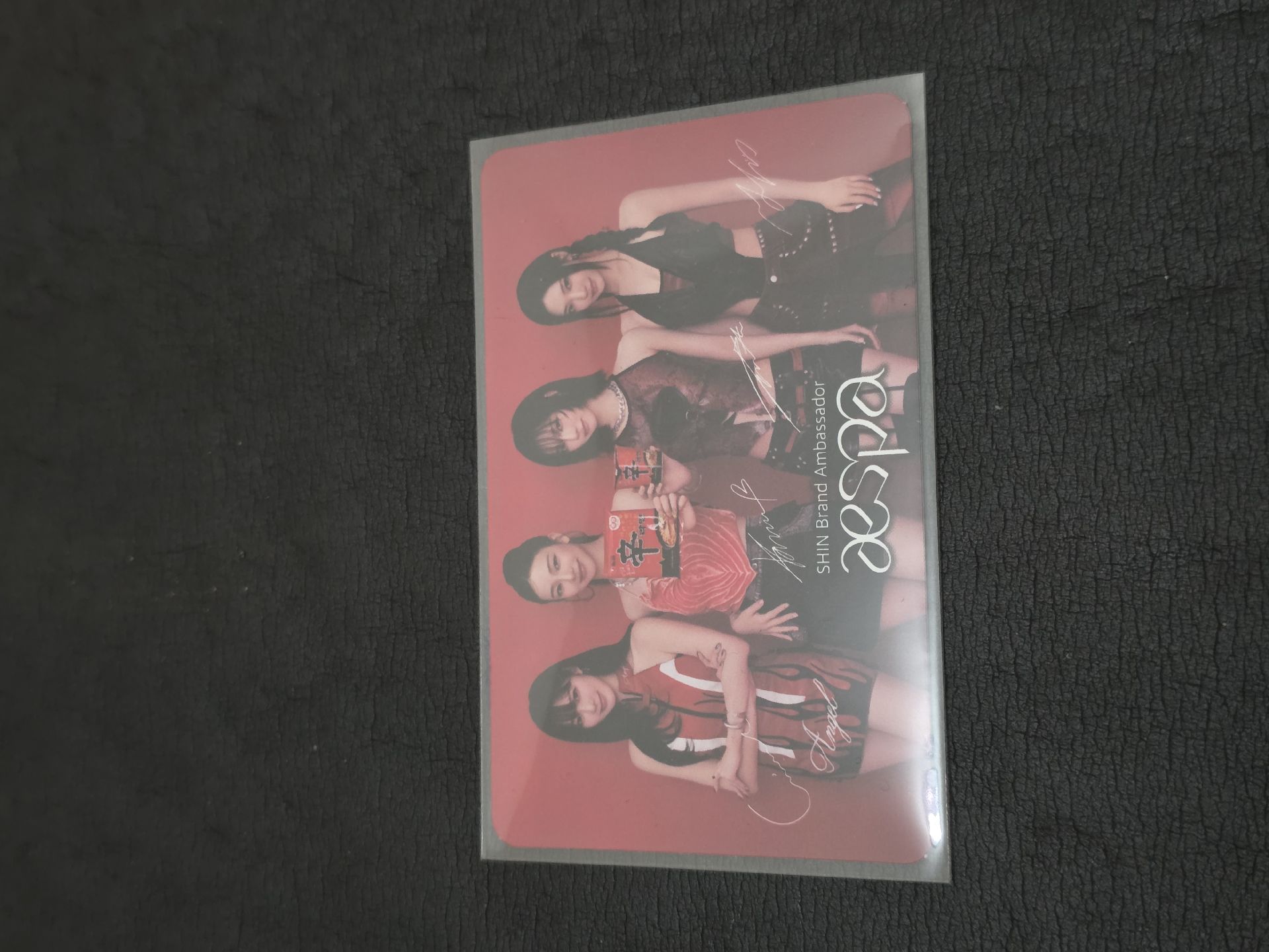 代言卡 辛拉麵團卡