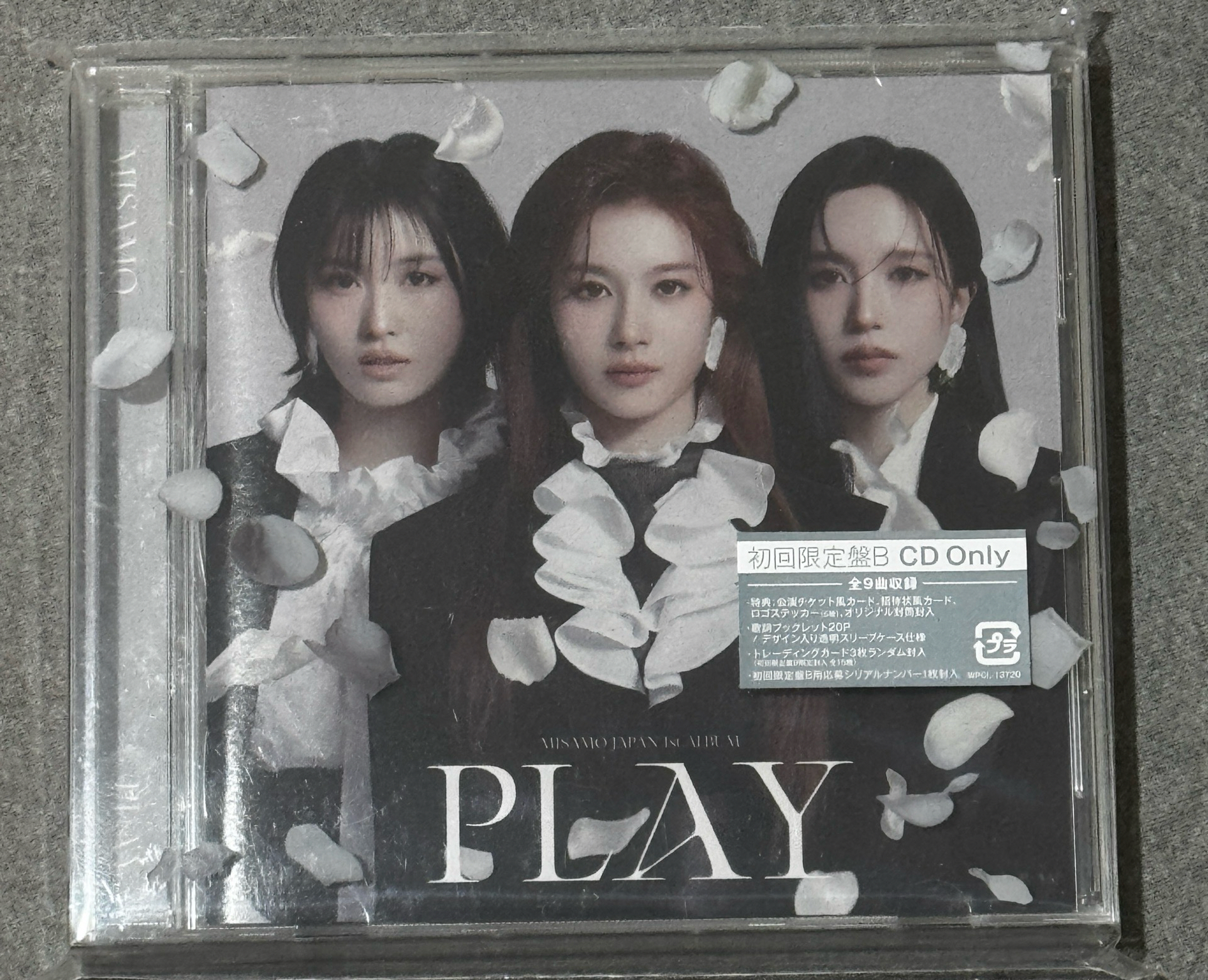 MISAMO正規一PLAY 未拆初回B盤