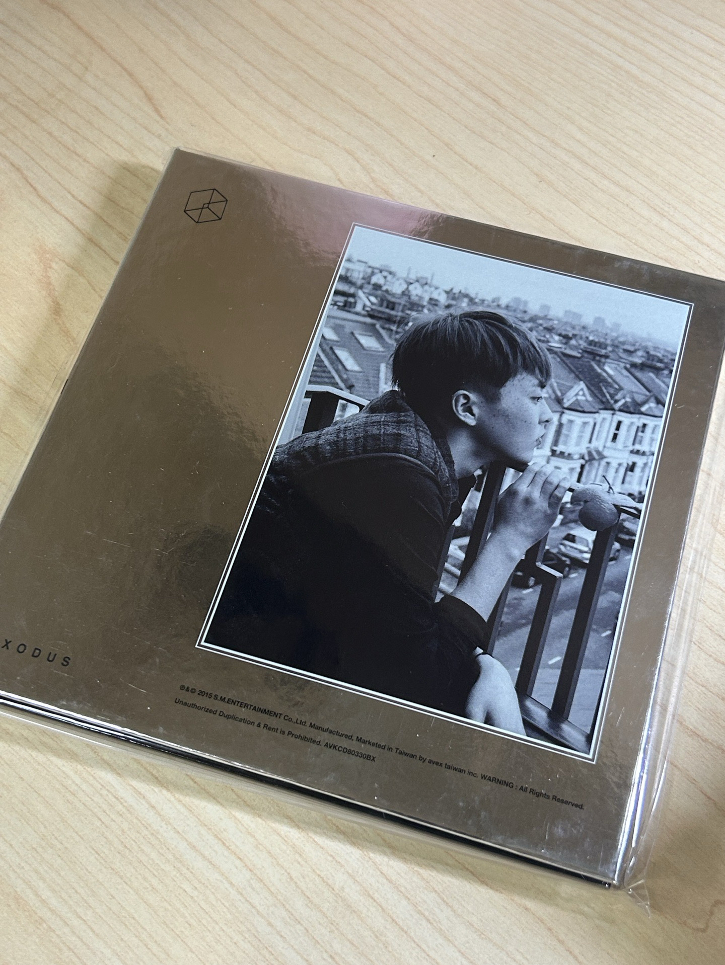 Xiumin exodus銀版+Kai小卡