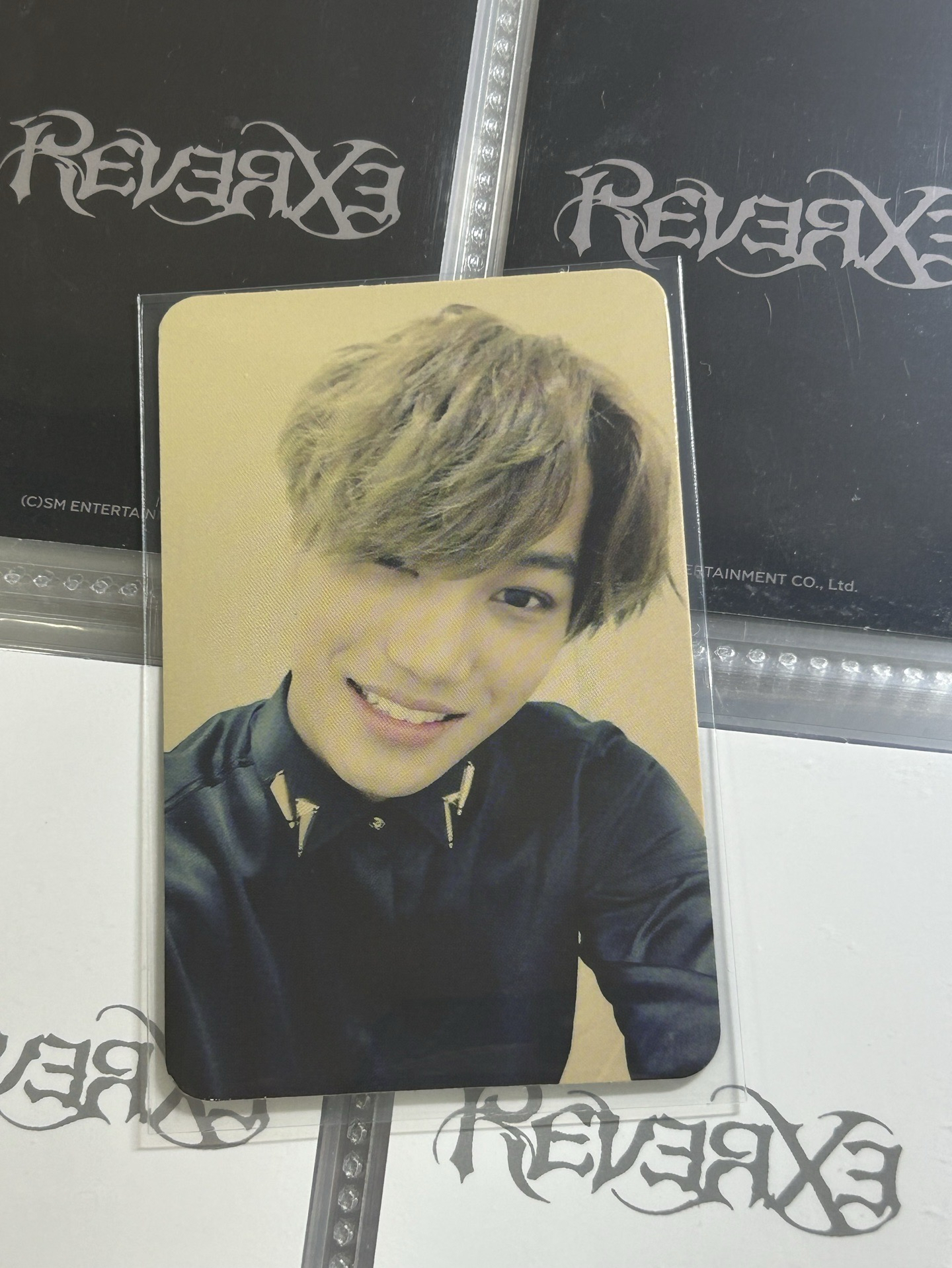 Xiumin exodus銀版+Kai小卡