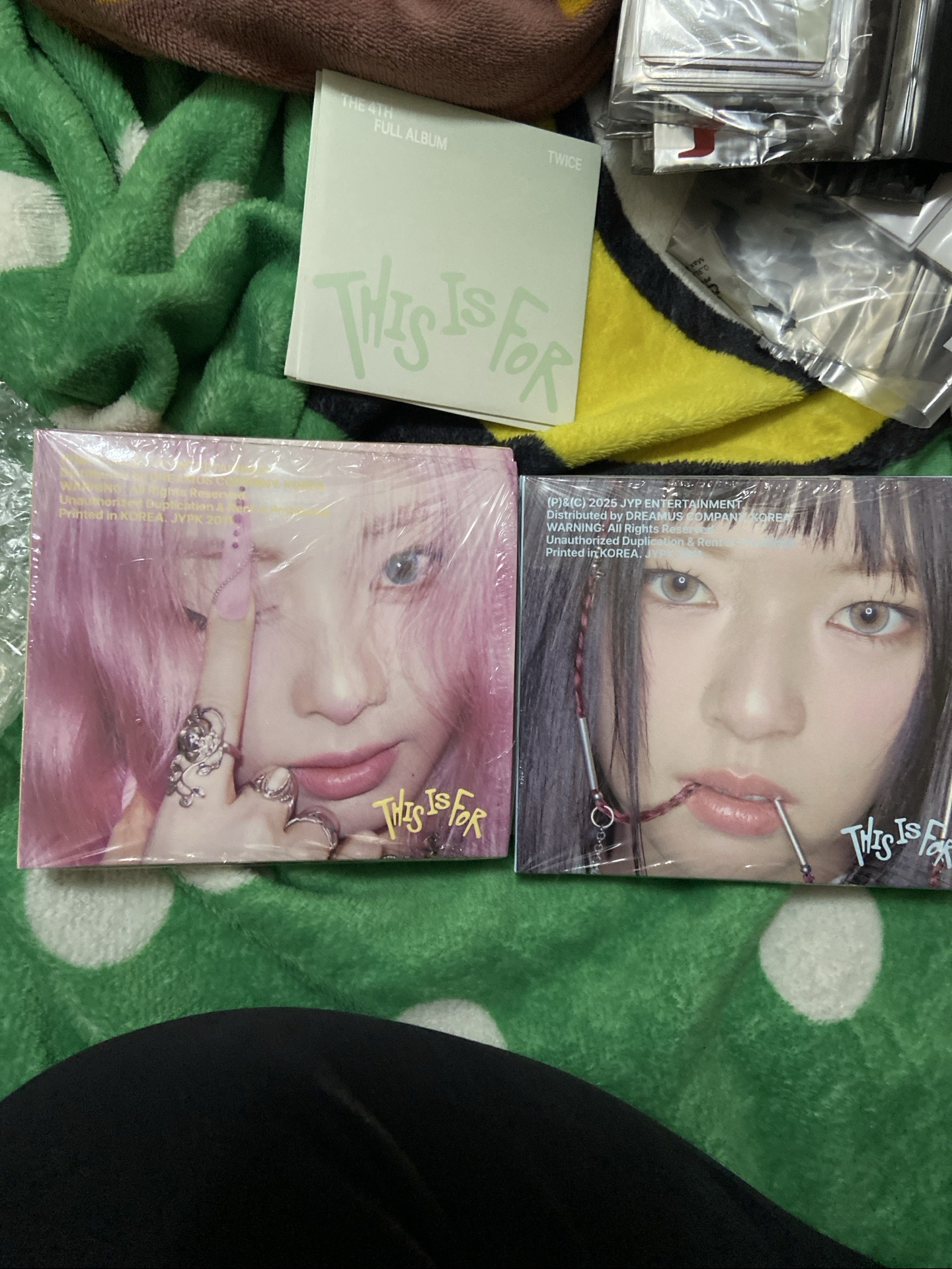 TWICE正規四輯THIS IS FOR未拆單封定瑜