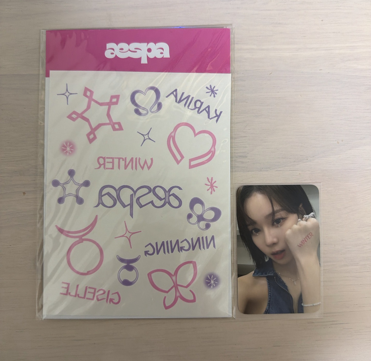 ctmi 周邊卡 紋身貼冬