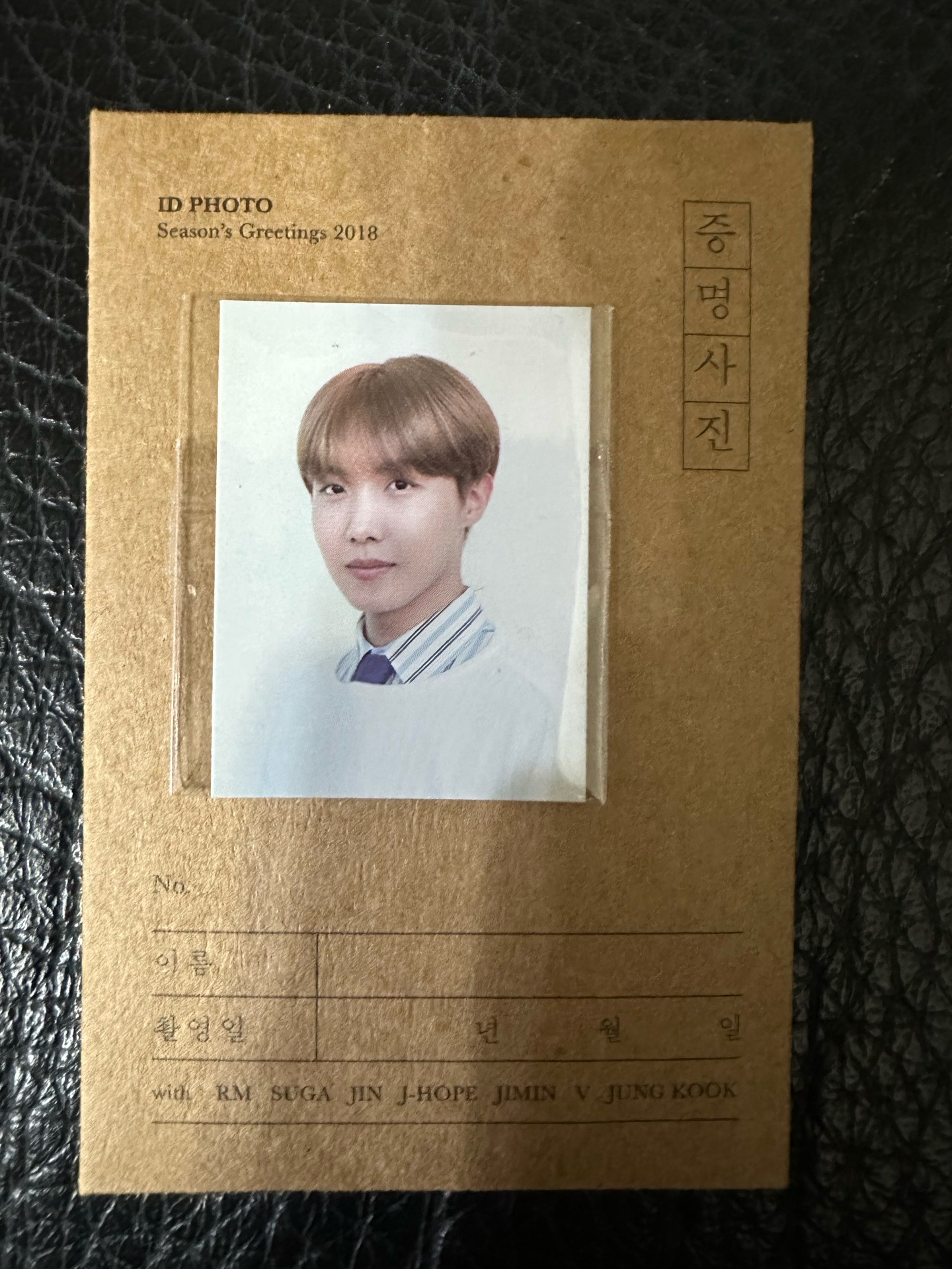 j hope (不含信封)