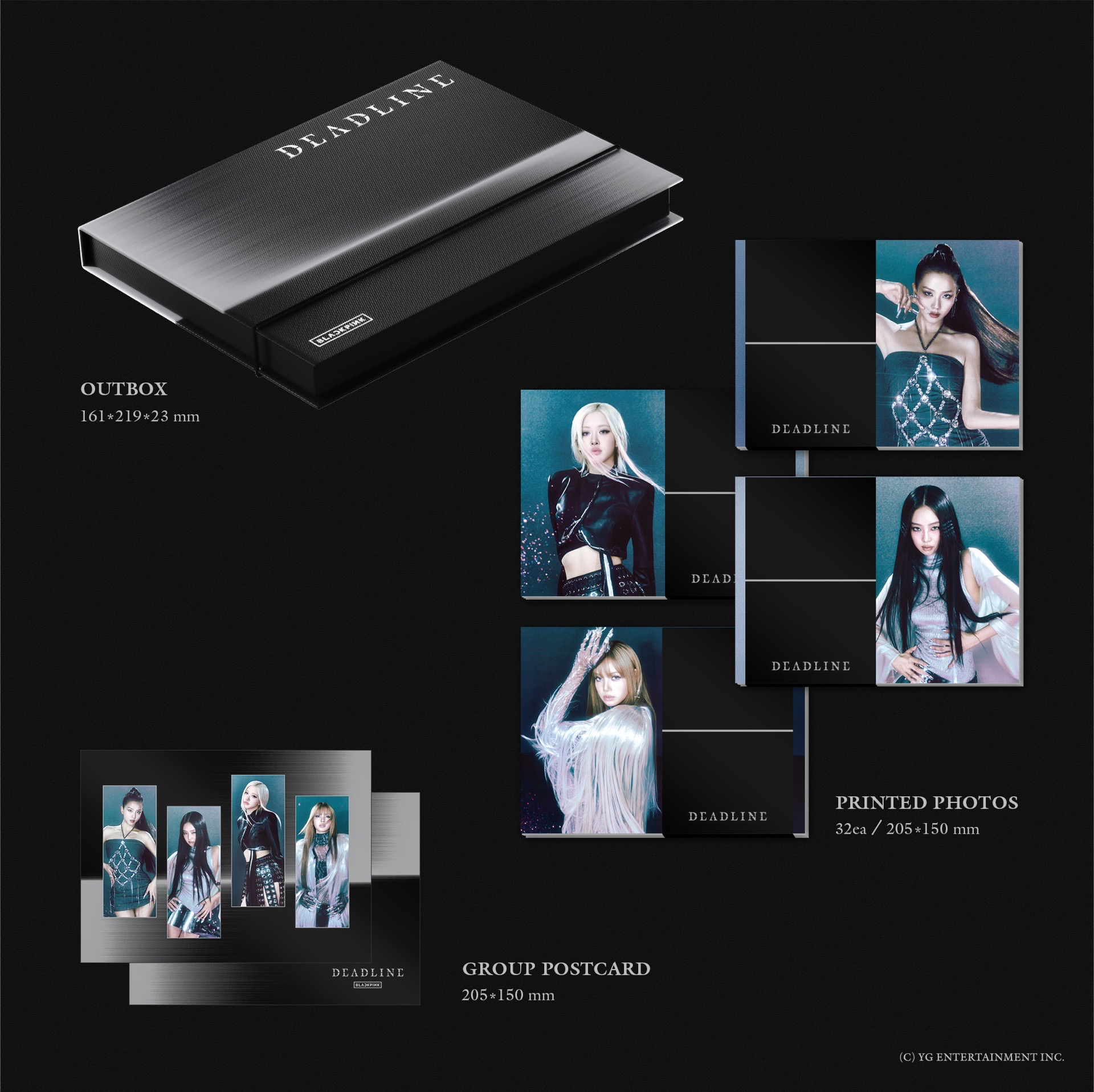 現貨！BLACKPINK｜3rd MINI ALBUM [DEADLINE] GRAY Ver.