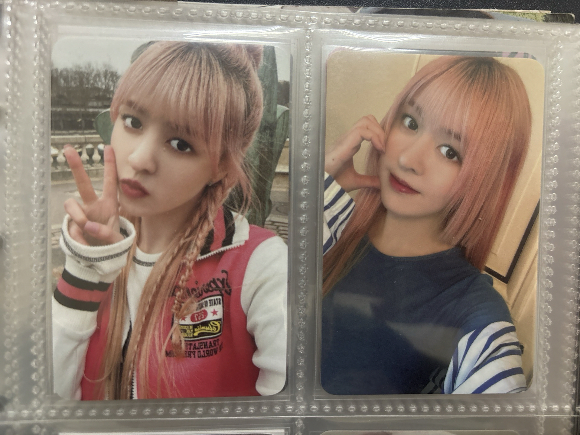 lily巴黎寫真小卡 兩張一起出