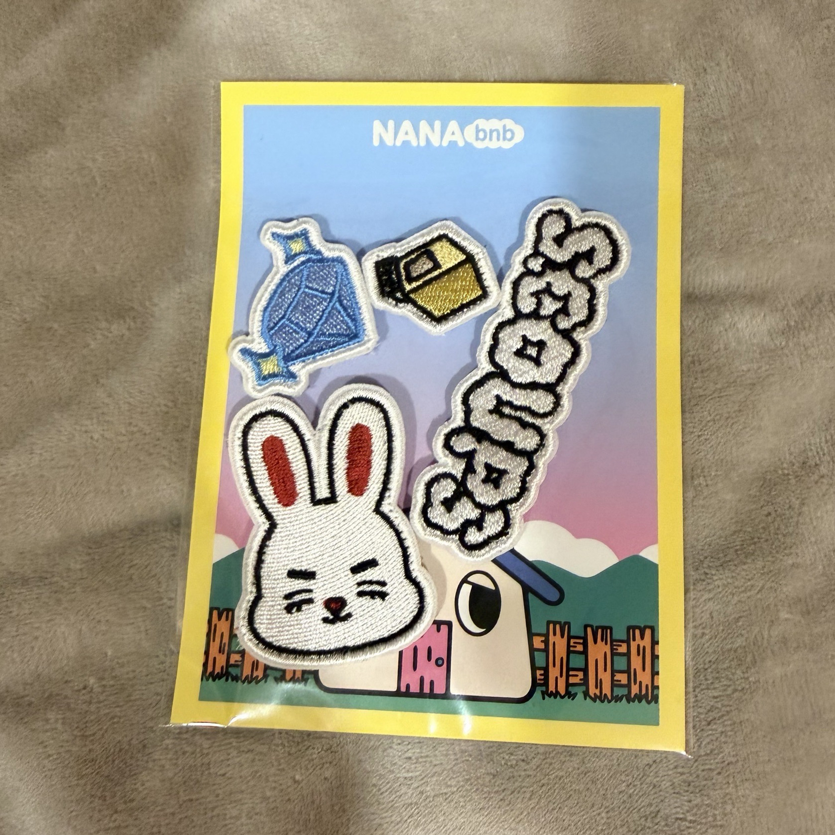 NANA BNB 哲刺繡布章