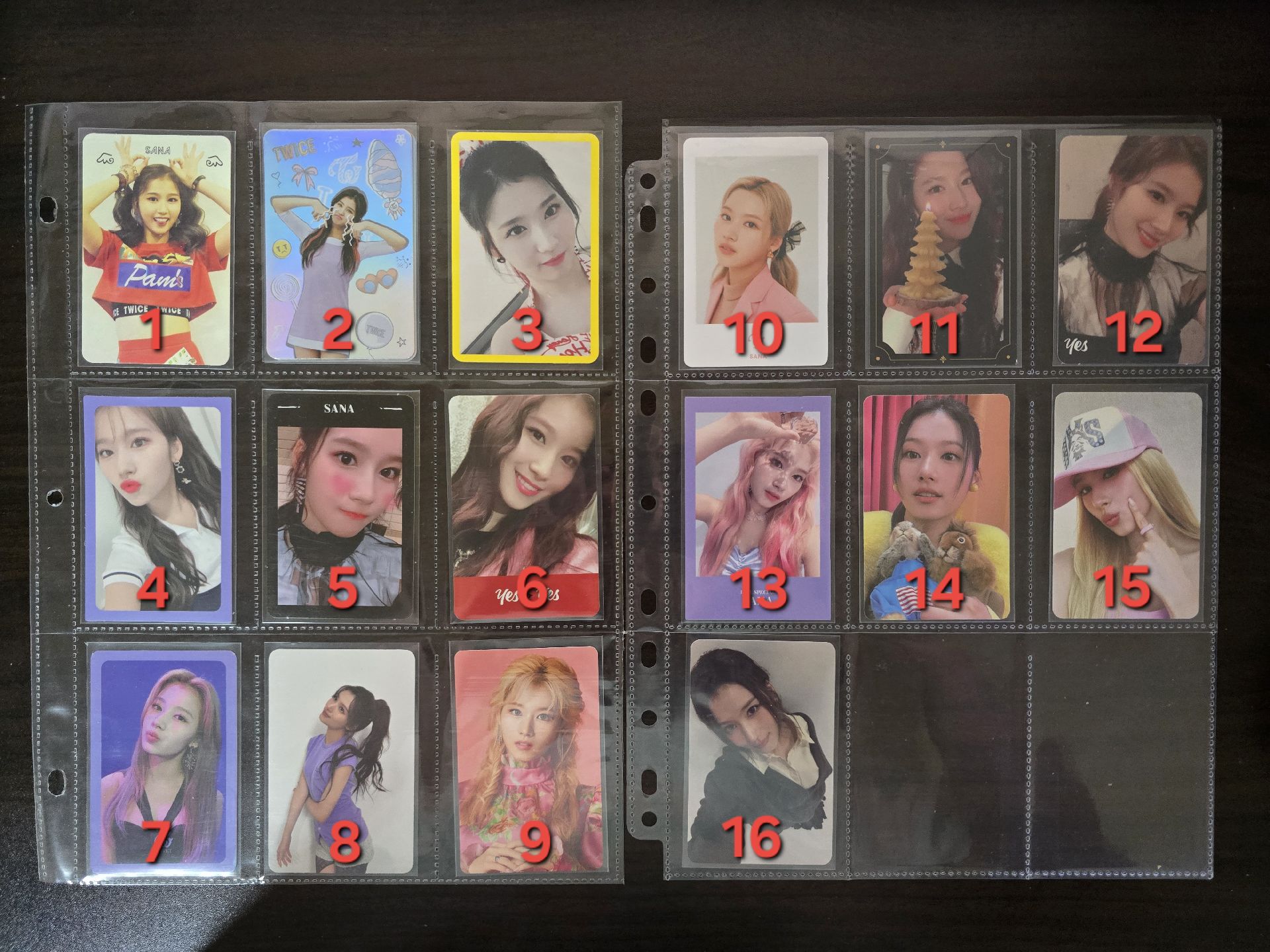 ⚠️僅部分當綁⚠️TWICE SANA 小卡