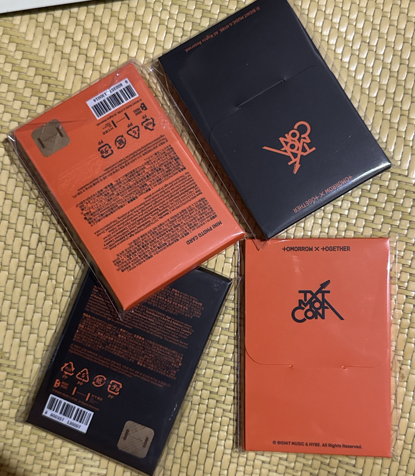 TXT MOA CON周邊小卡組