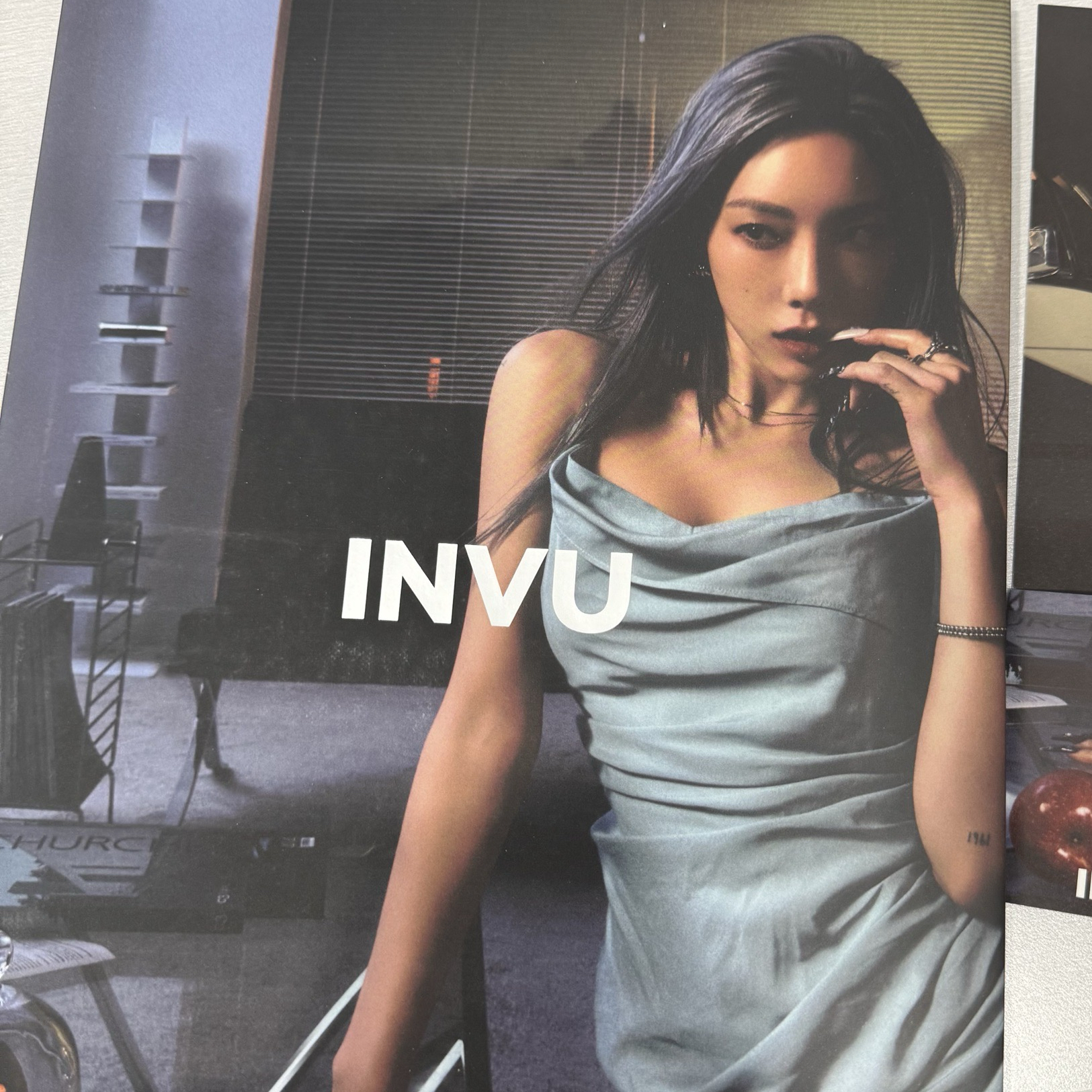 INVU 專輯 ENVY ver. 限量版 空專 明信片 太妍