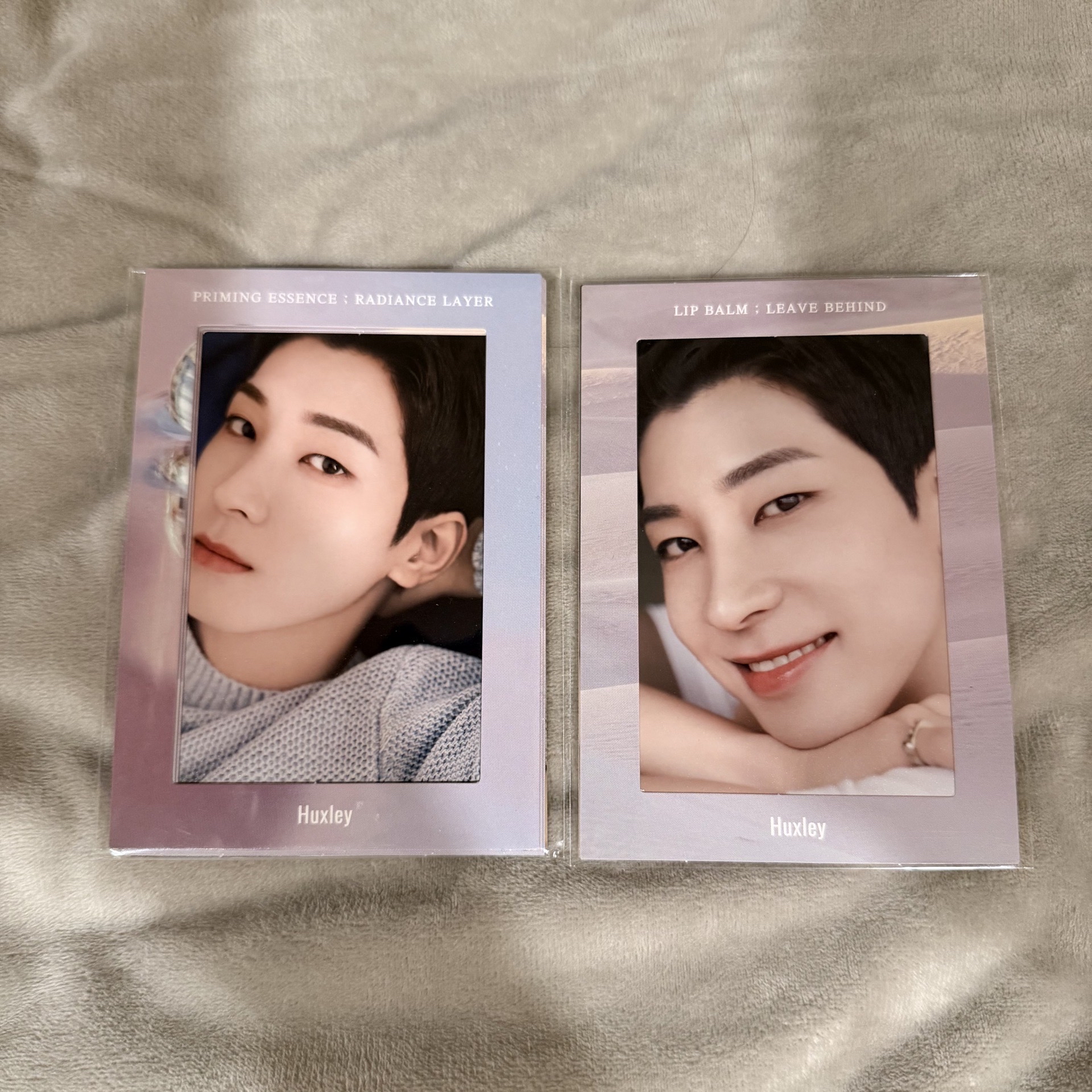 SEVENTEEN 圓佑 Huxley代言 保養品特典