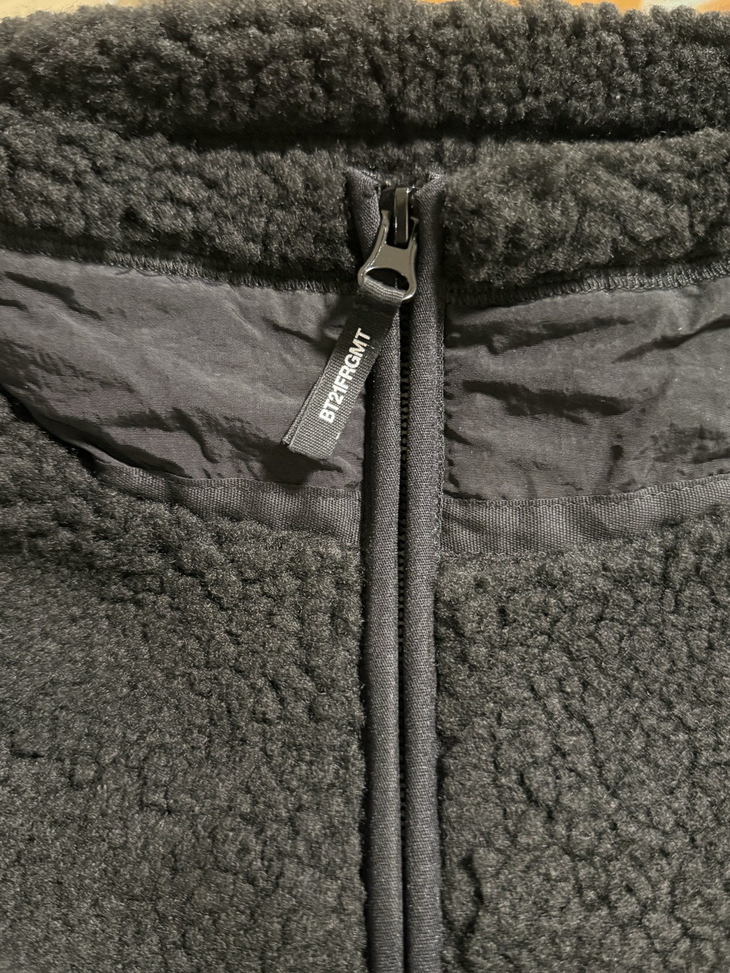 BT21x藤原浩 絨毛外套（羊羔毛外套） L尺寸