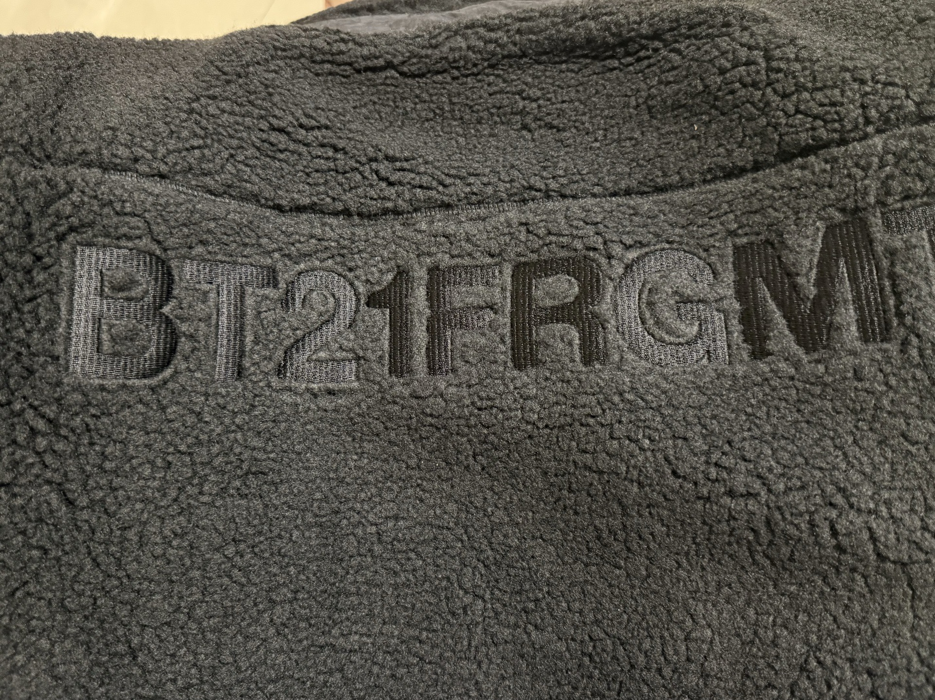 BT21x藤原浩 絨毛外套（羊羔毛外套） L尺寸