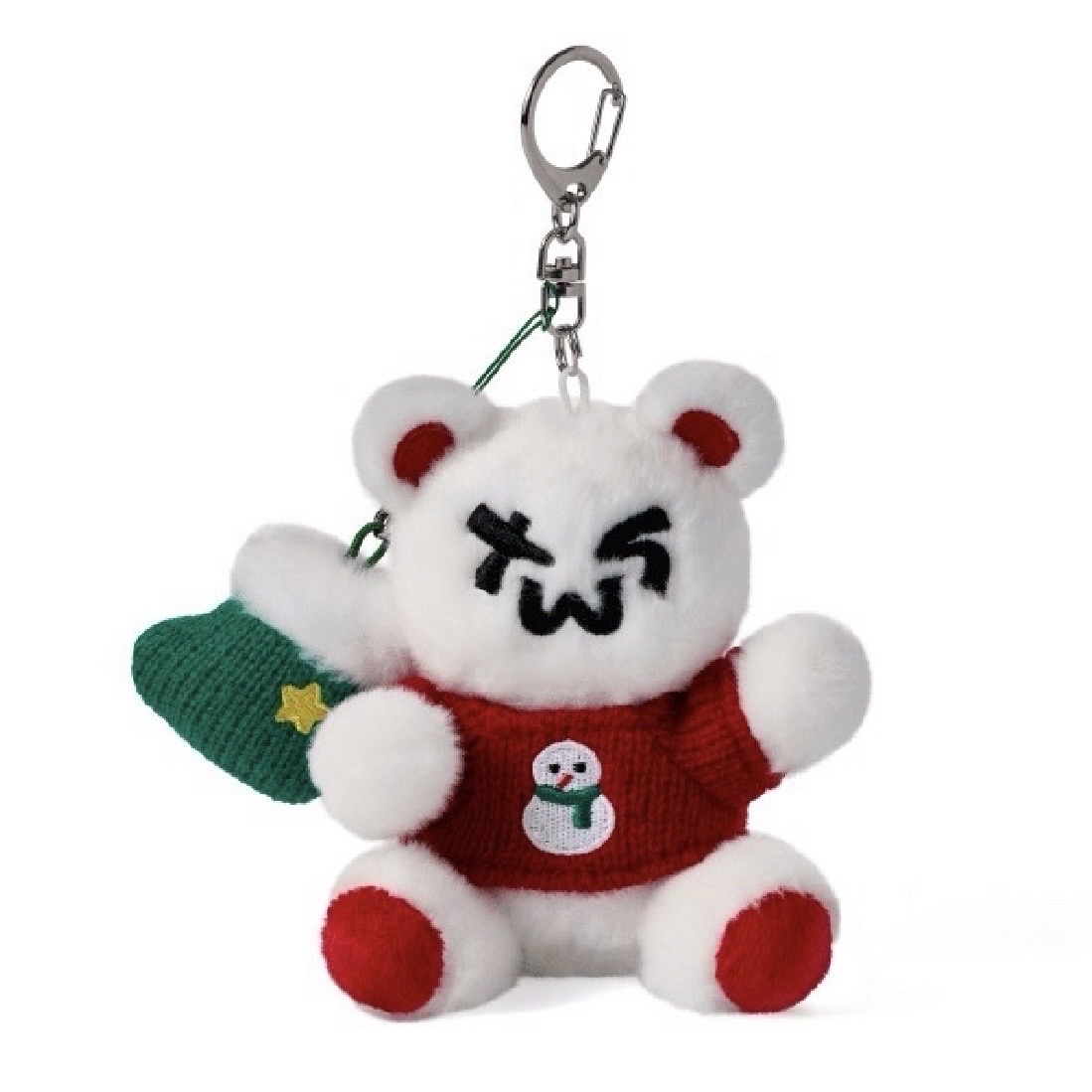 （含綁）TWS 聖誕熊吊娃